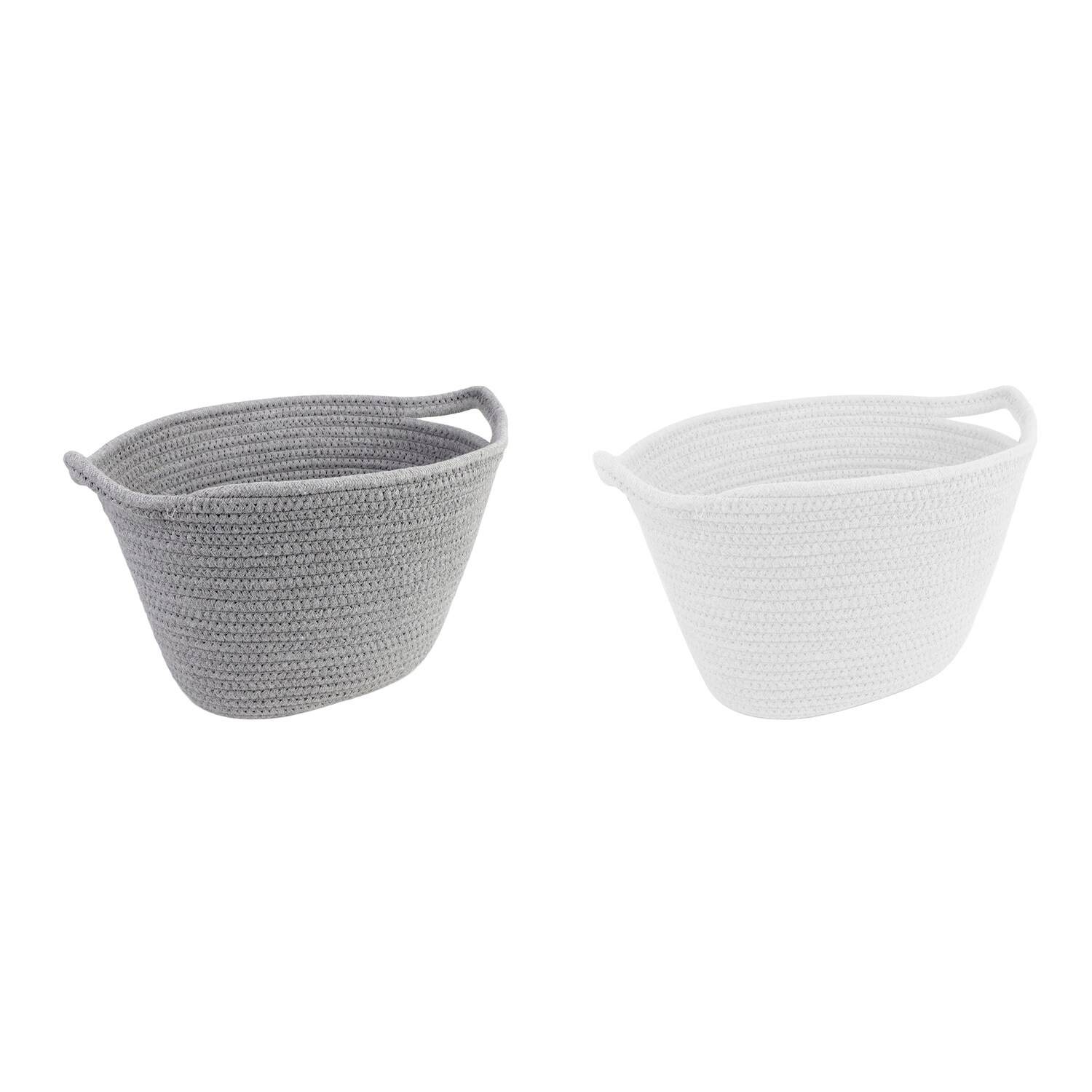 Home Decor Cotton Rope Basket, Assorted Colors, 1-ct. — coming to Dollar Tree Sep 25, 2026