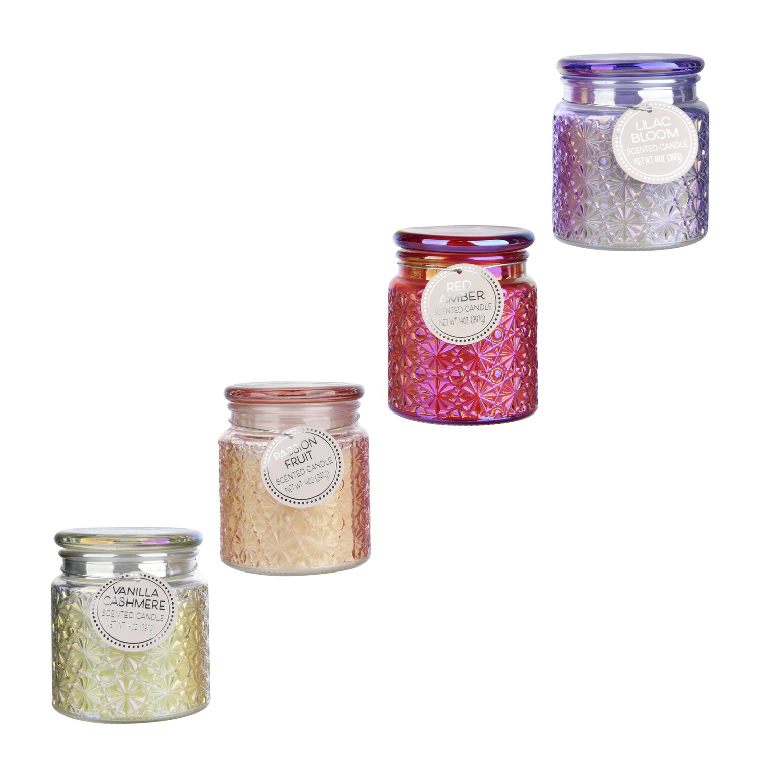 Iridescent Scented Candle In A Jar, Assorted Scents — coming to Dollar Tree Nov 18, 2026
