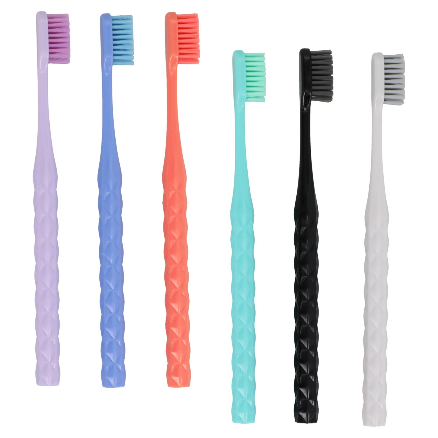 Luminant Stylish Handle Soft Bristle Toothbrush, Assorted Colors, 3-pc Pack — coming to Dollar Tree Aug 24, 2026