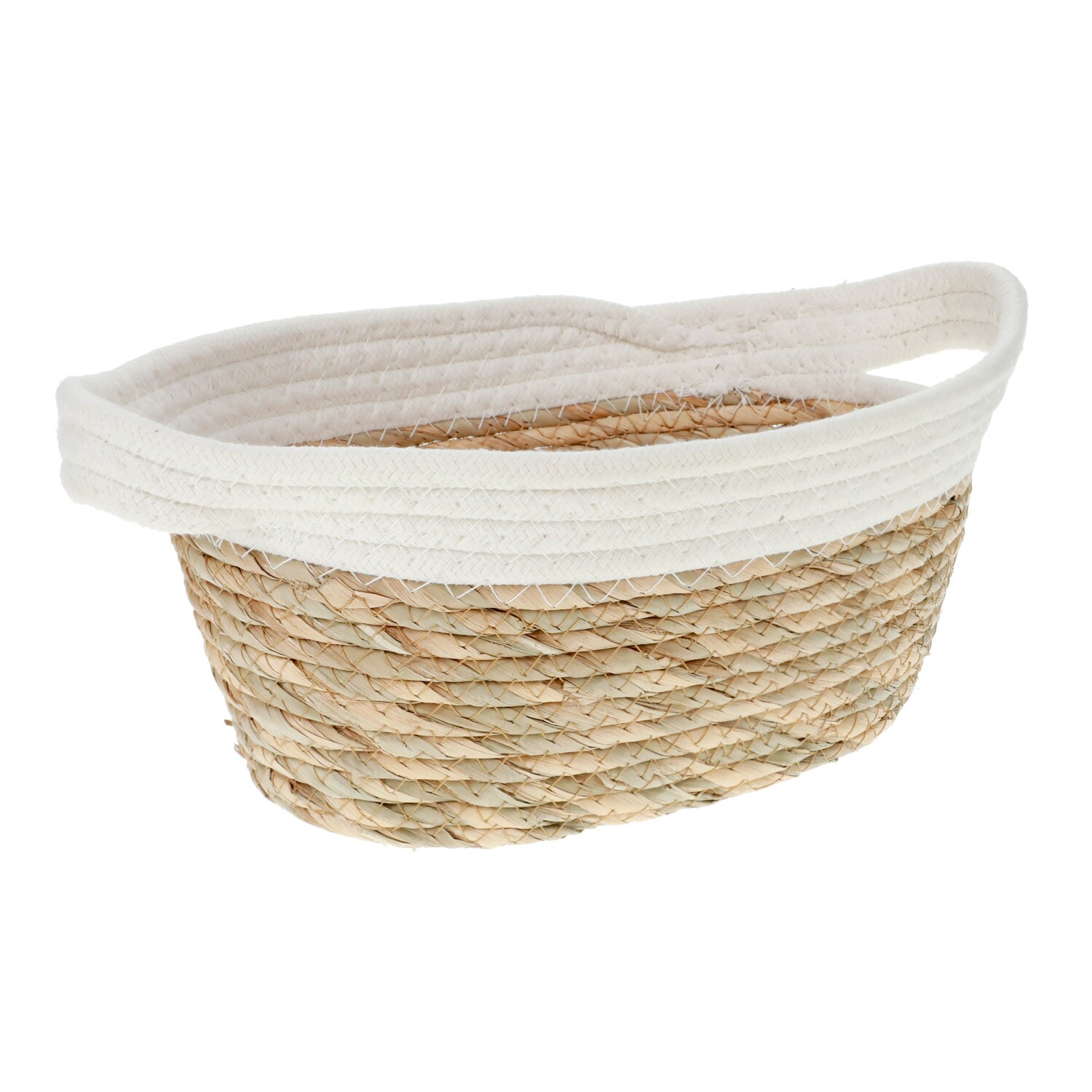 Home Decor Woven Oval Basket, 1-ct. — coming to Dollar Tree Aug 28, 2026