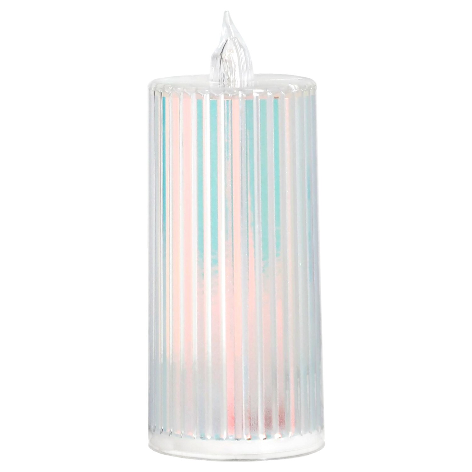 Luminessence LED Luster Rib Candle, 1-ct. — coming to Dollar Tree Aug 28, 2026