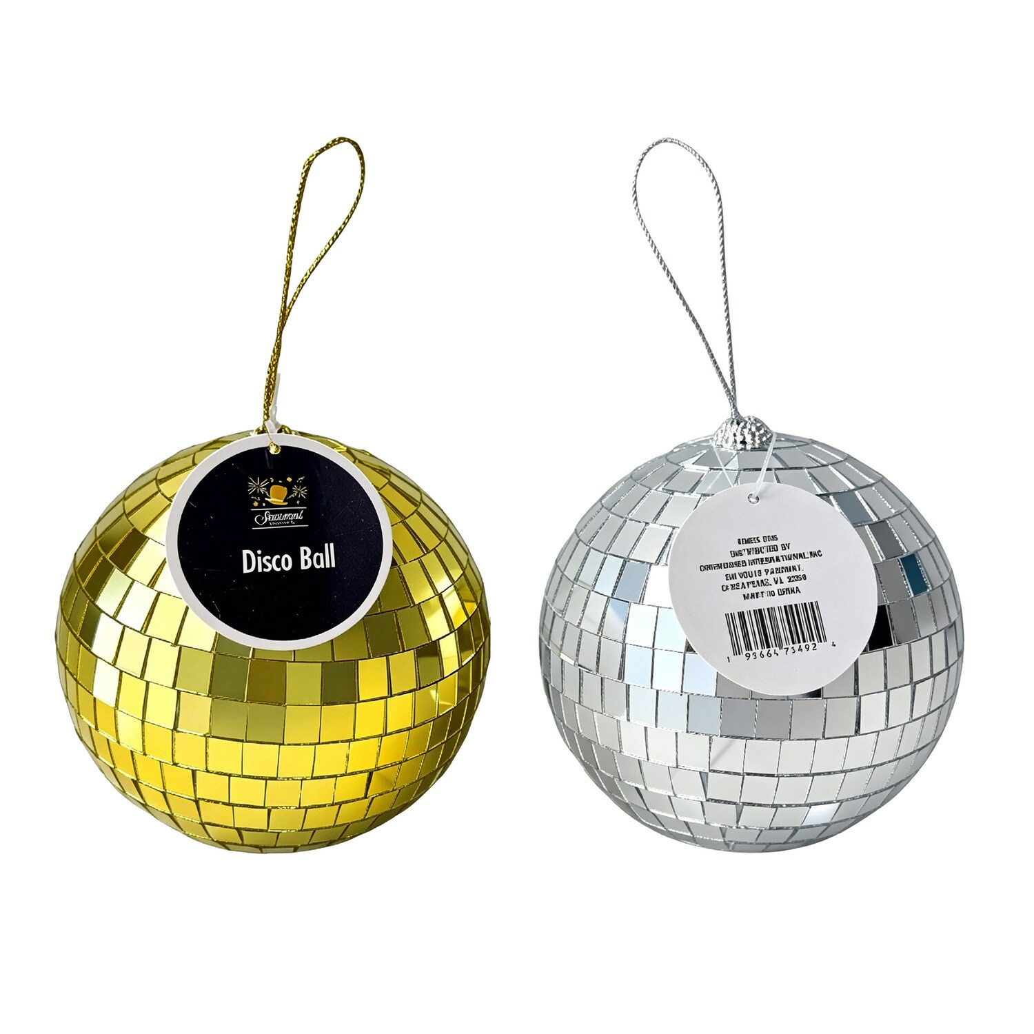 Seasonal Collection Disco Ball Party Decor, Assorted Colors. — coming to Dollar Tree Nov 6, 2026