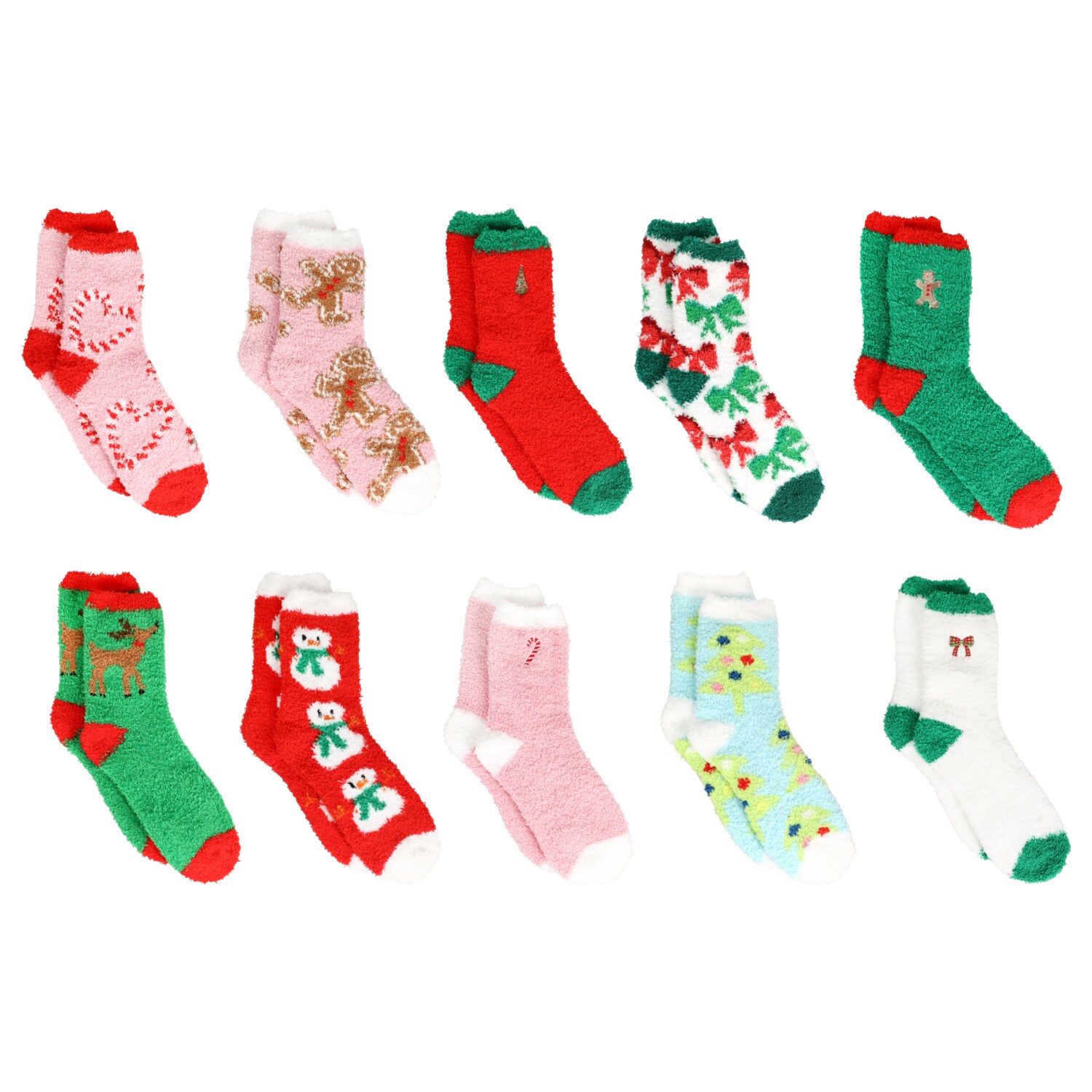 Christmas House Snugadoo Socks, Assorted Designs, 2-pc Pack. — coming to Dollar Tree Sep 16, 2026