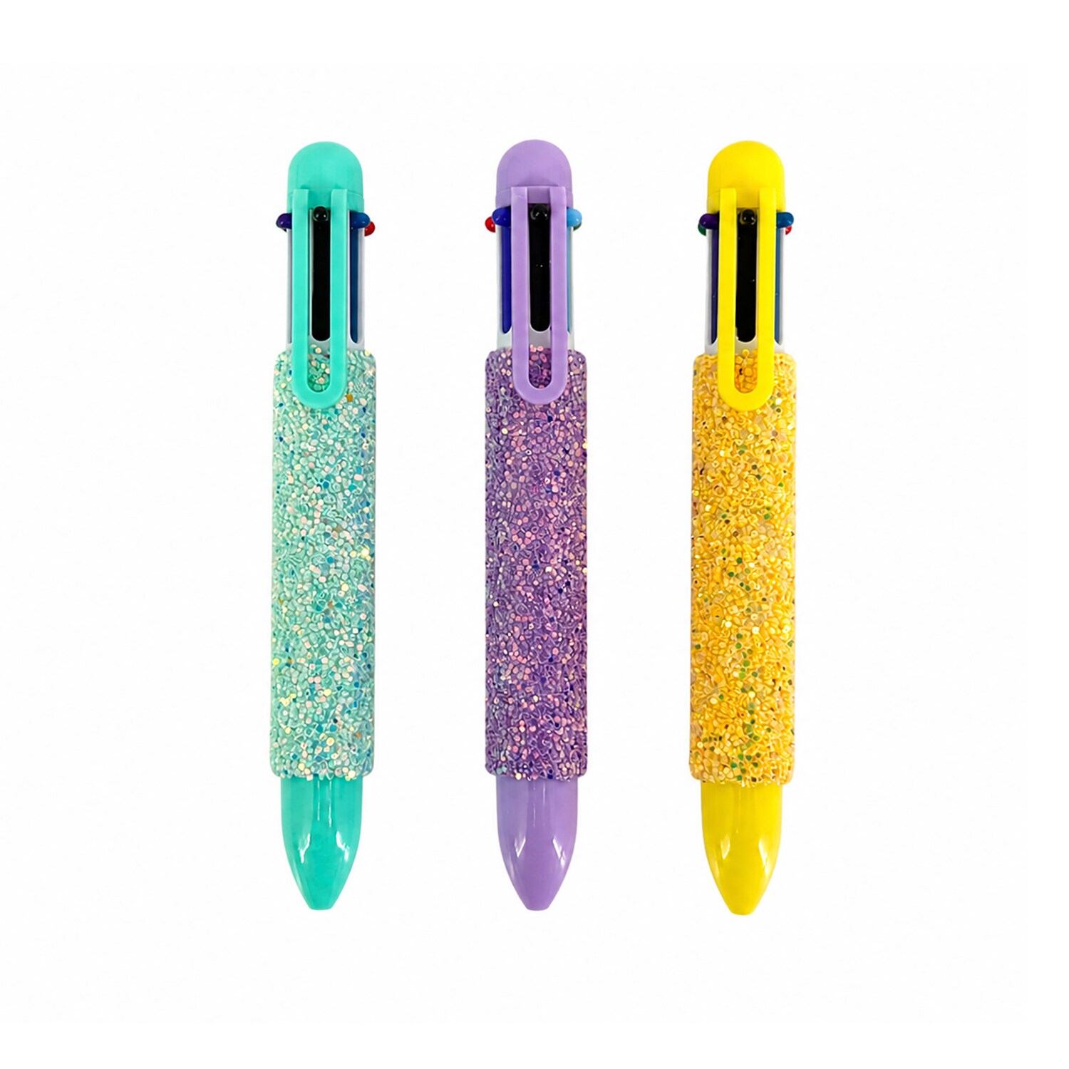 Jot Pen With Glitter Barrel, Assorted Colors — coming to Dollar Tree Nov 27, 2026