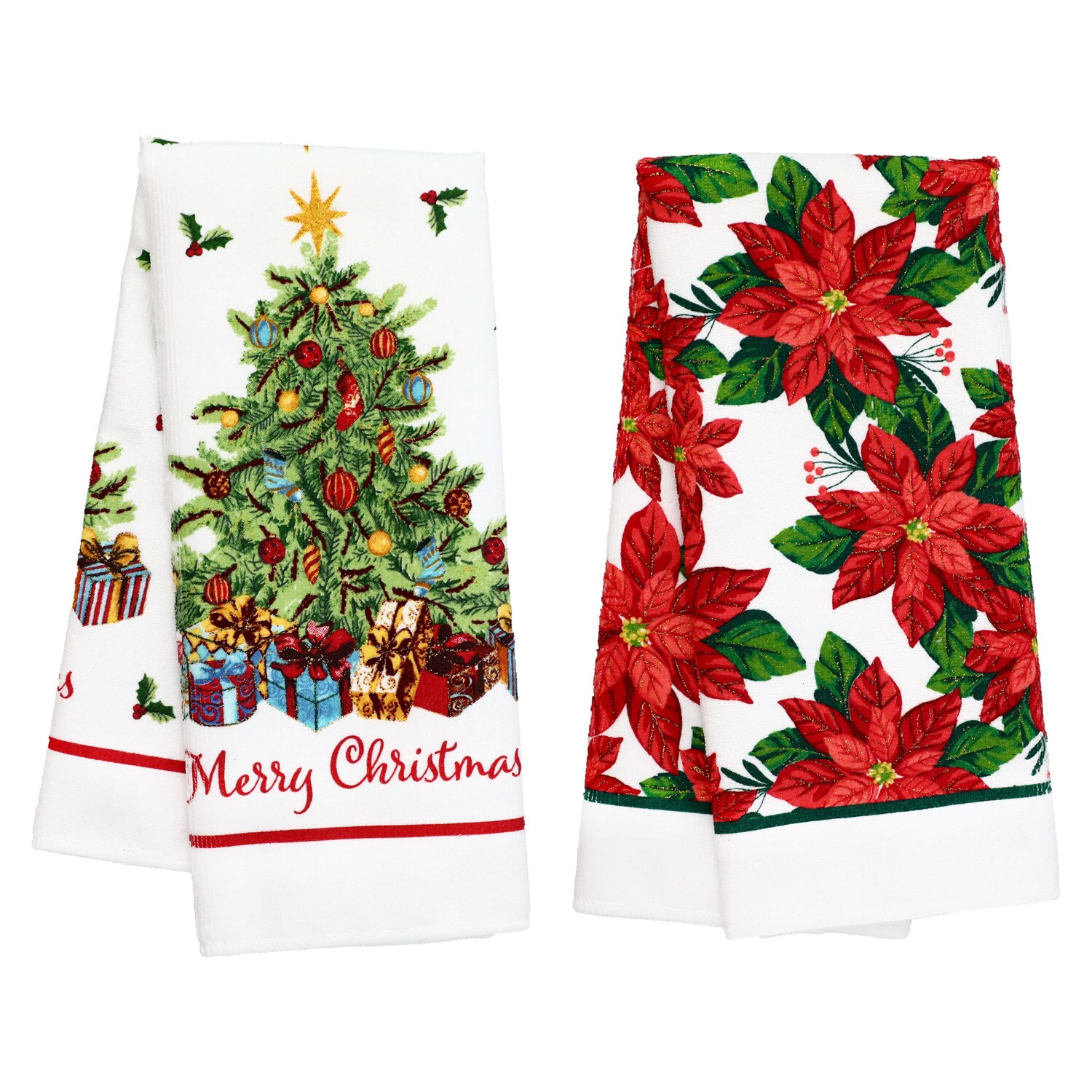 Traditional Christmas Microfiber Kitchen Towel — coming to Dollar Tree Sep 18, 2026