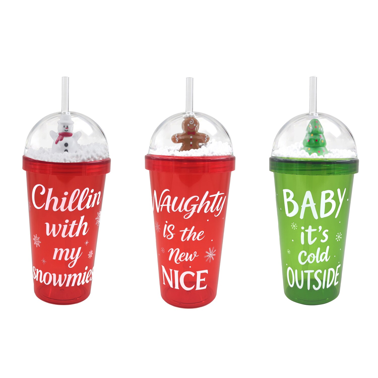 Holiday-themed Wall Tumbler, Assorted Designs — coming to Dollar Tree Nov 7, 2026