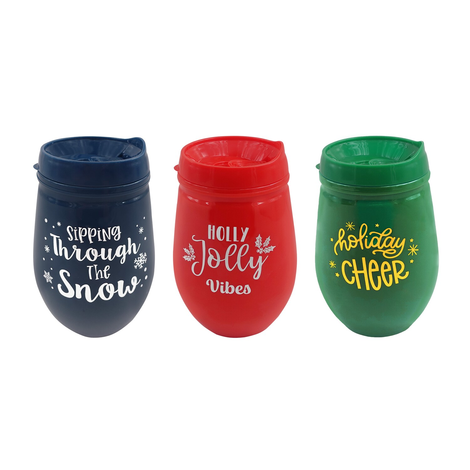 Stemless Tumbler With Lid, Assorted Designs. — coming to Dollar Tree Nov 11, 2026