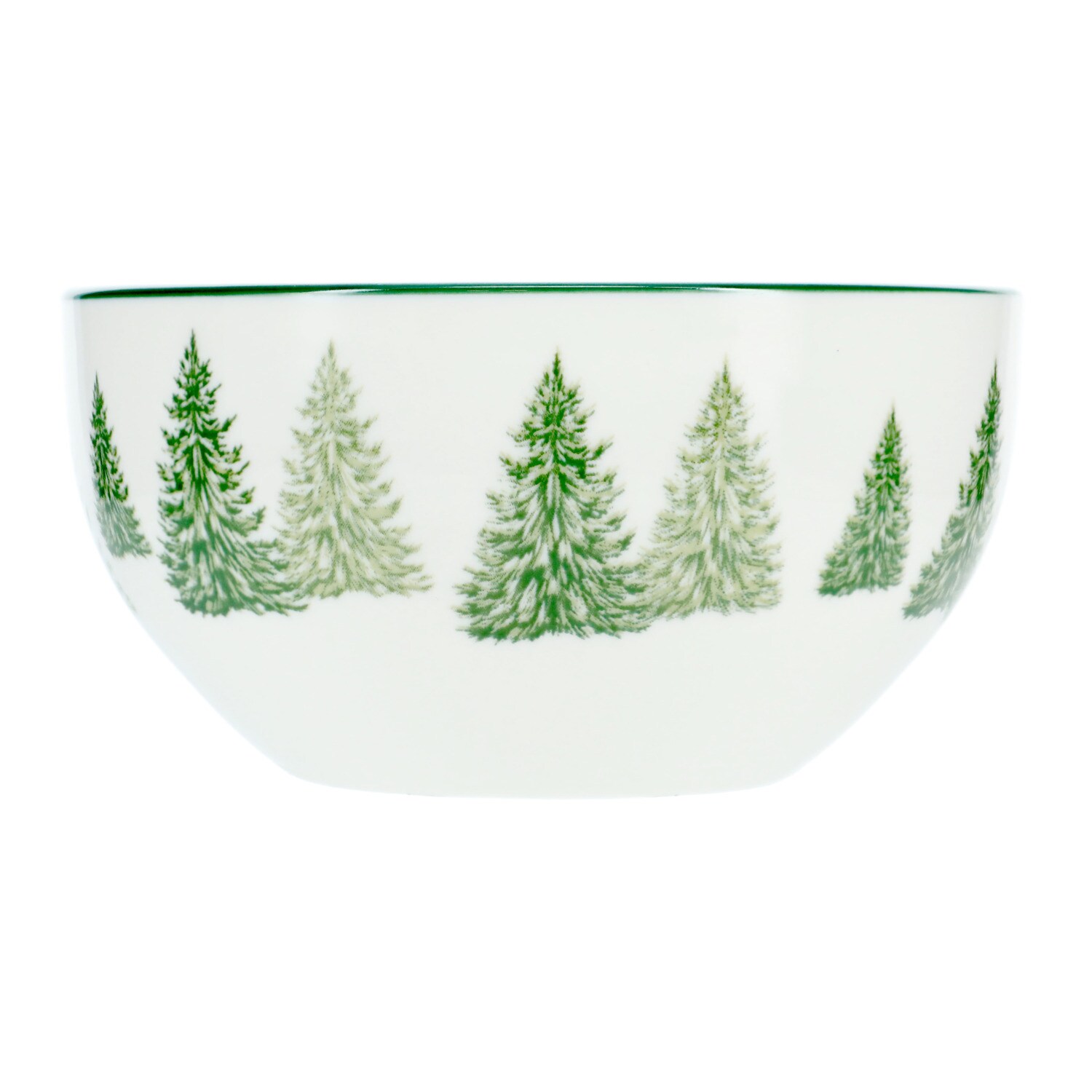 Winter Trees Green Bowl, 5.6 in — coming to Dollar Tree Sep 18, 2026