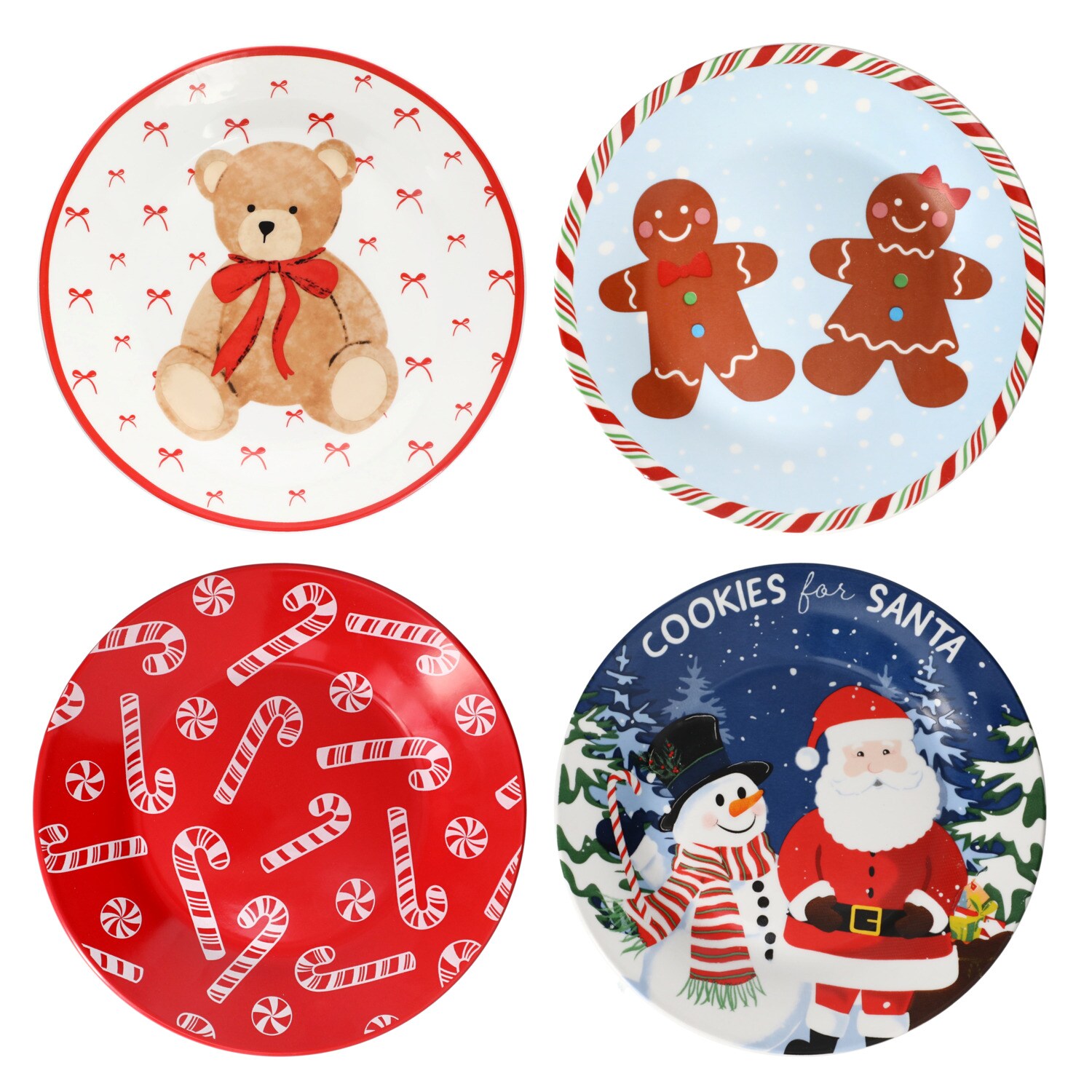 Traditional Christmas Character Plate, Assorted Designs — coming to Dollar Tree Sep 18, 2026