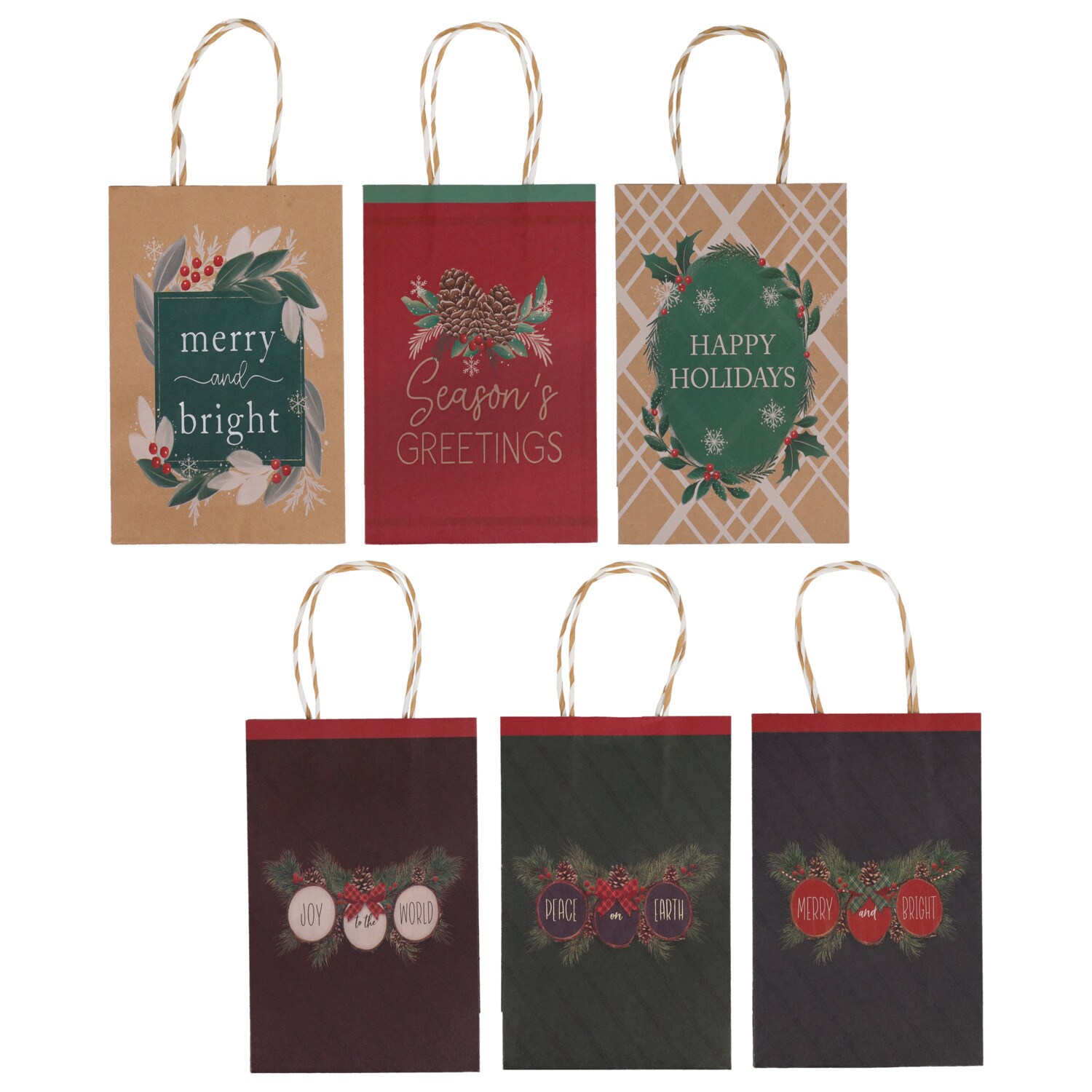 Elegant Small Christmas Gift Bag, Assorted Designs. — coming to Dollar Tree Sep 30, 2026