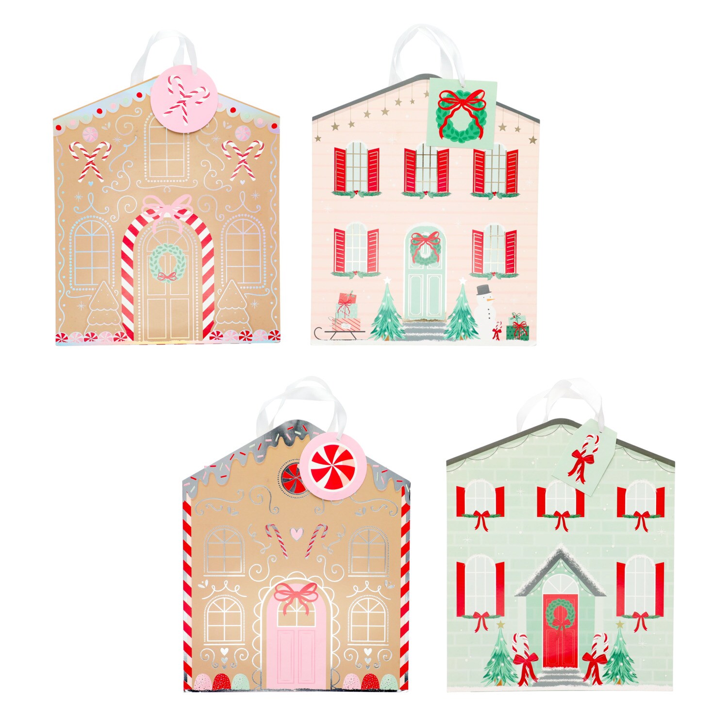 Large Christmas-themed Whimsical Scallop Gift Bag, Assorted Styles, 1-ct. — coming to Dollar Tree Sep 30, 2026
