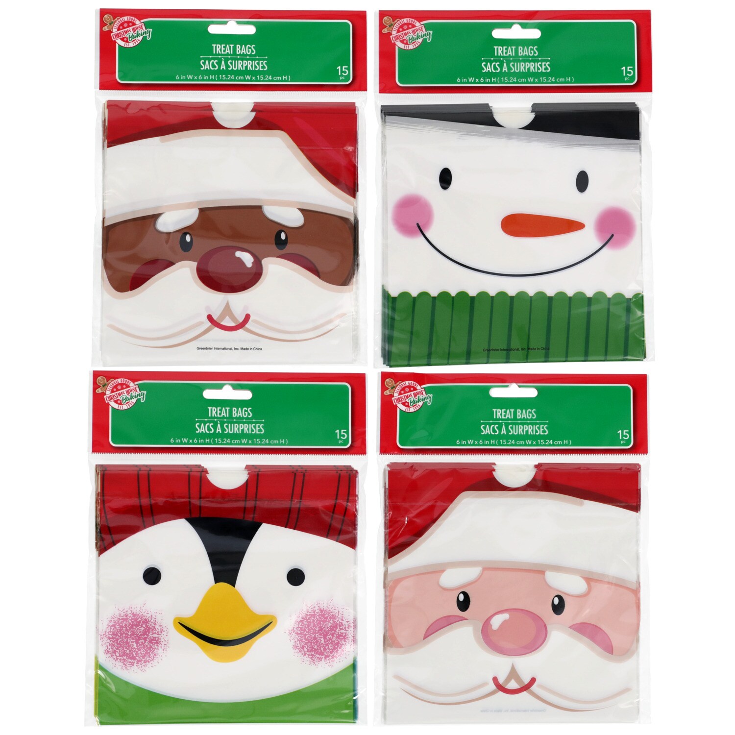 Christmas House Treat Bag, 15-pc Pack — coming to Dollar Tree Sep 18, 2026