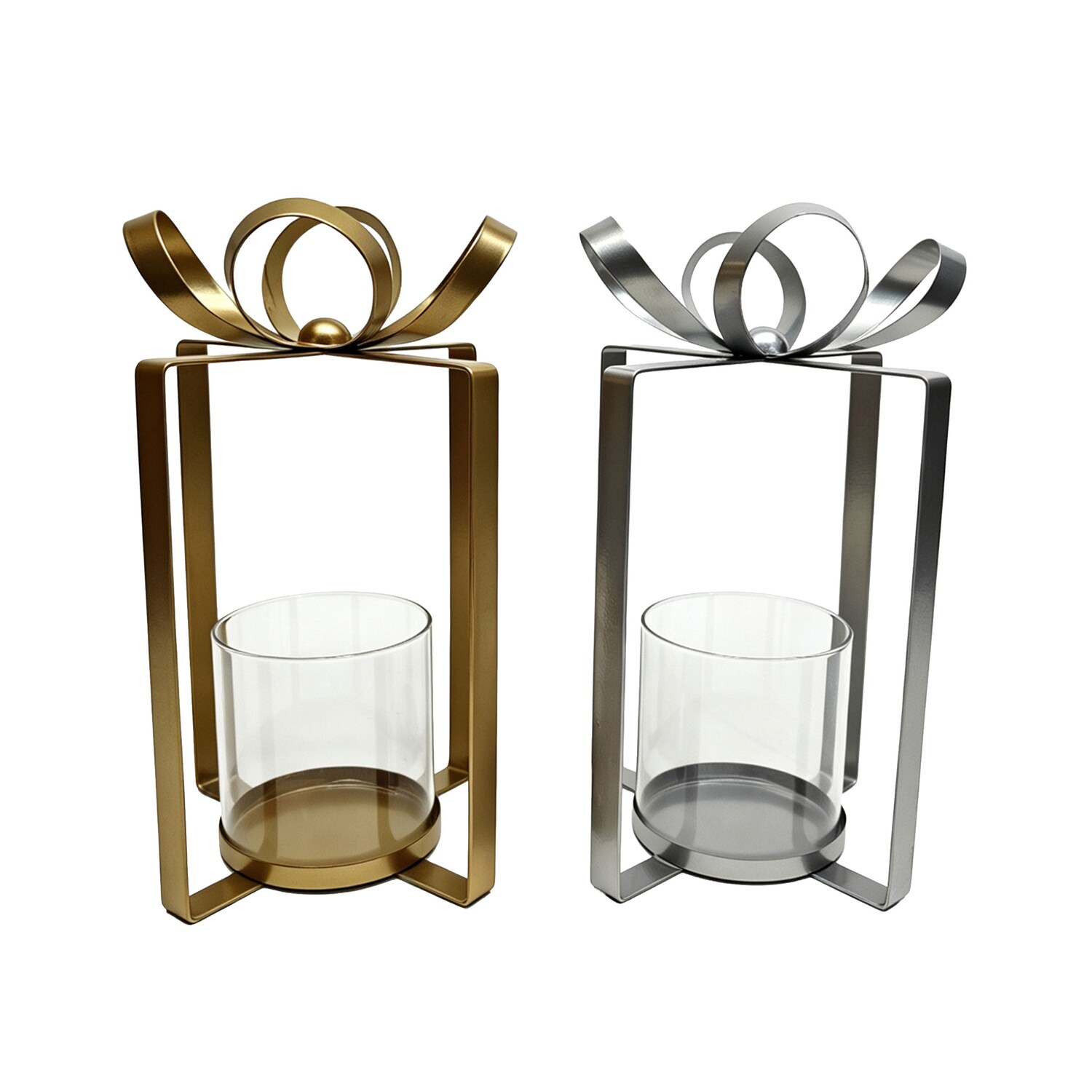 Home Decor Metal Bow Lantern With Glass — coming to Dollar Tree Sep 23, 2026