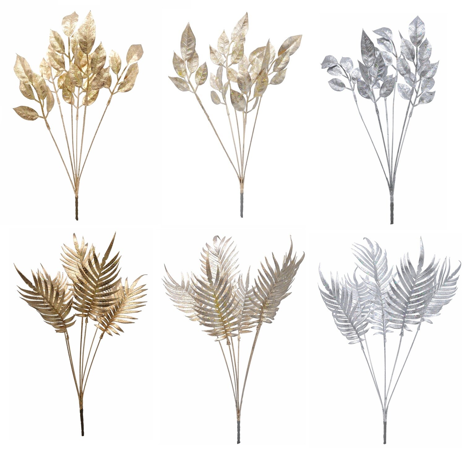 Metallic Leaves Bush, Assorted Colors. — coming to Dollar Tree Sep 2, 2026