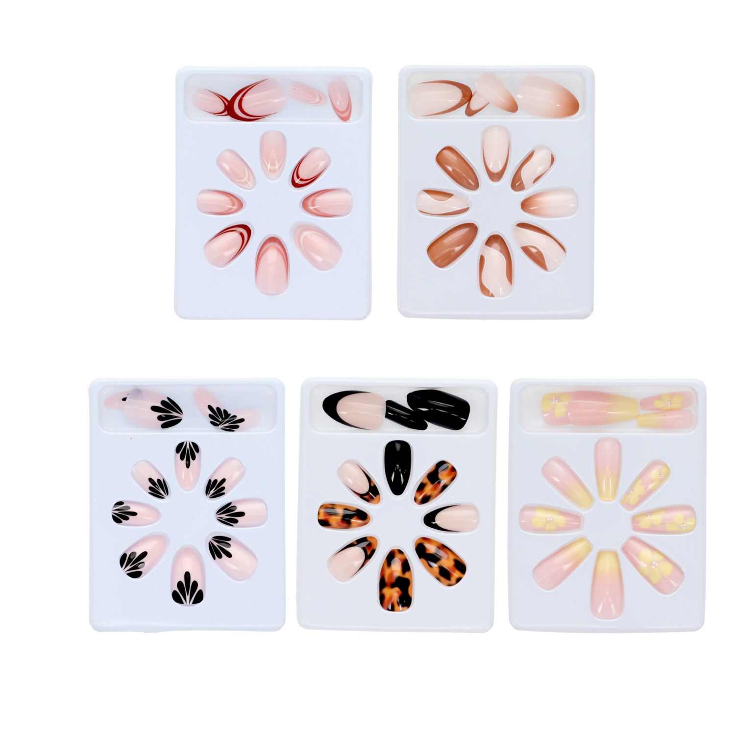 Pretty Woman Faux Nails, Assorted Styles, 12-pc Pack. — coming to Dollar Tree Aug 21, 2026