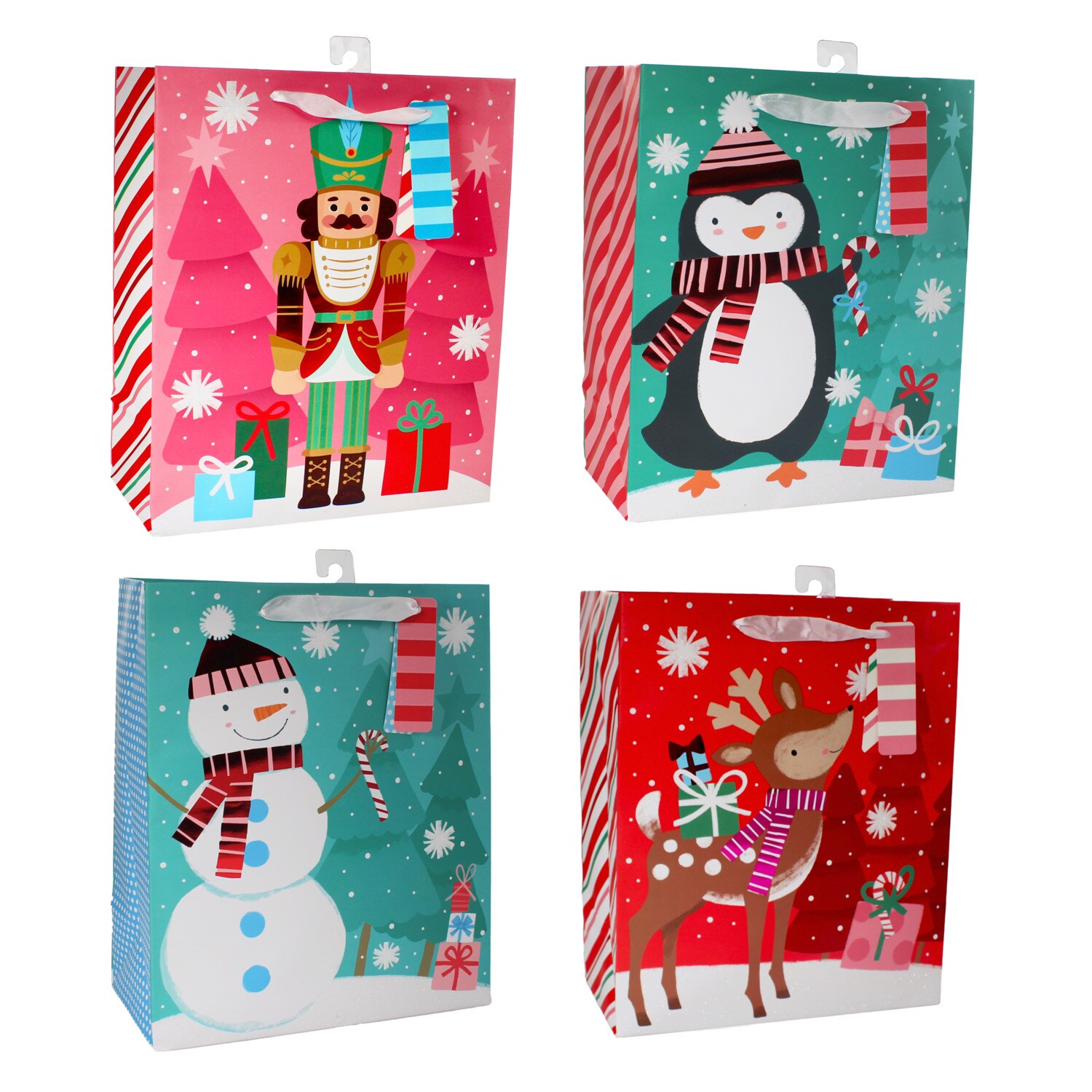 Large Christmas Character Whimsical Gift Bag — coming to Dollar Tree Sep 30, 2026