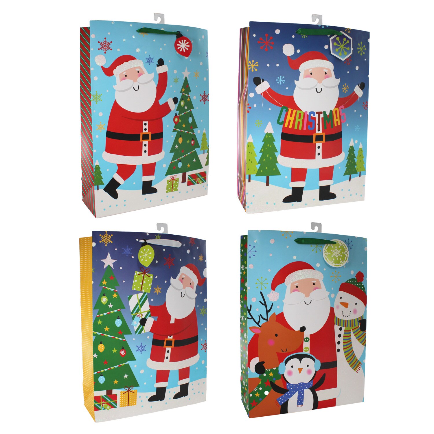 Extra-Large Christmas Santa Gift Bag — coming to Dollar Tree Sep 30, 2026