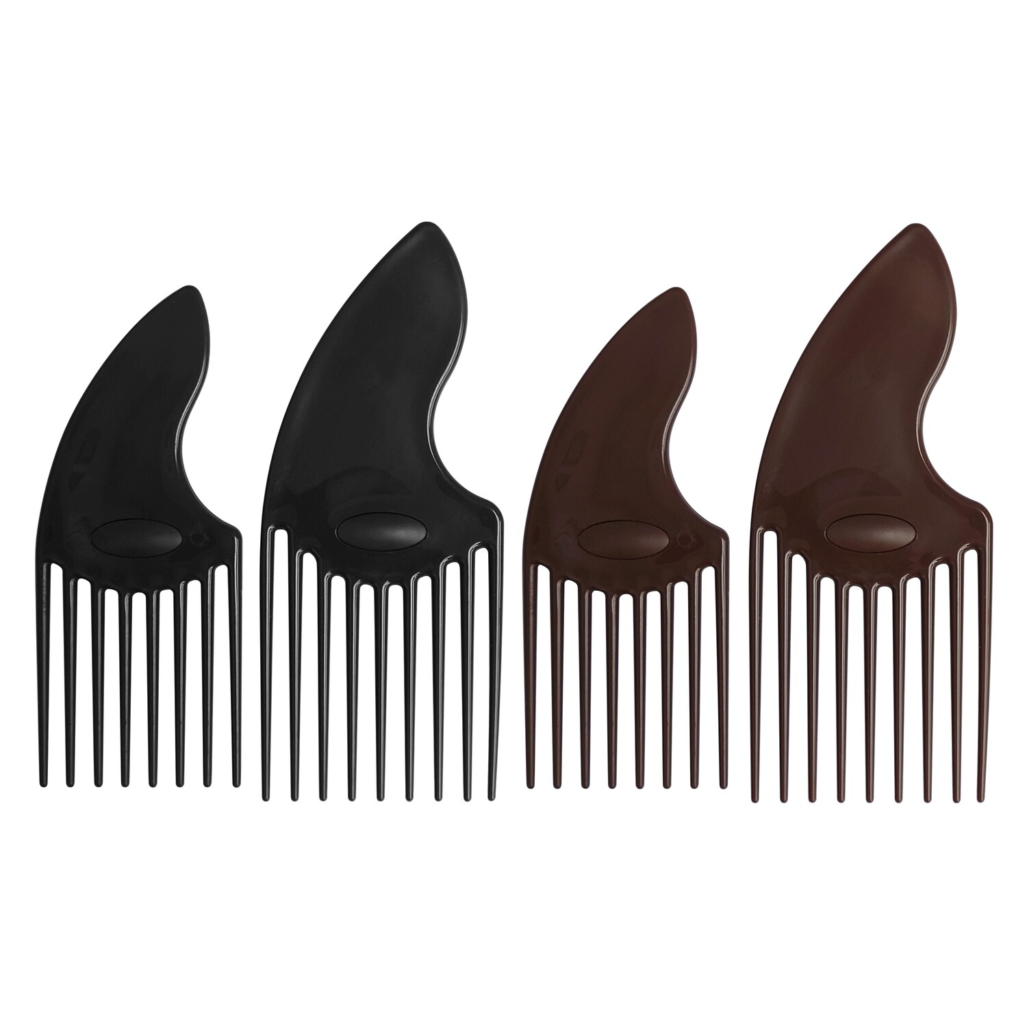 Afro Combs, Assorted Colors, 2-pc Pack. — coming to Dollar Tree Aug 28, 2026