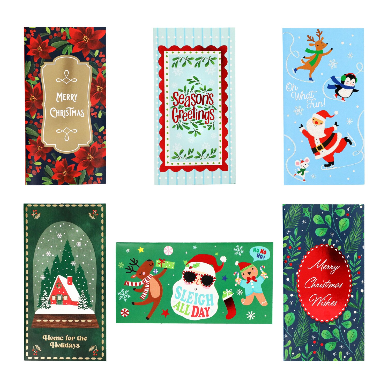Christmas House Money Holder Cover, Assorted Designs, 8-pc Pack — coming to Dollar Tree Sep 18, 2026
