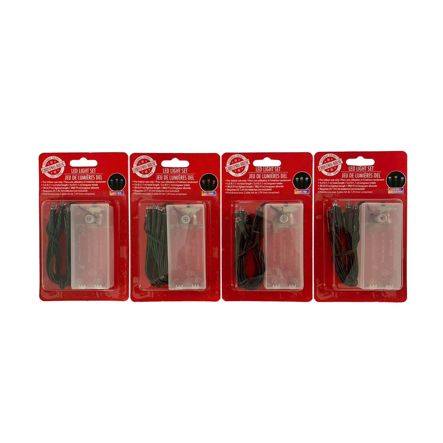 Christmas House 10 ct. LED Light Set — coming to Dollar Tree Sep 23, 2026
