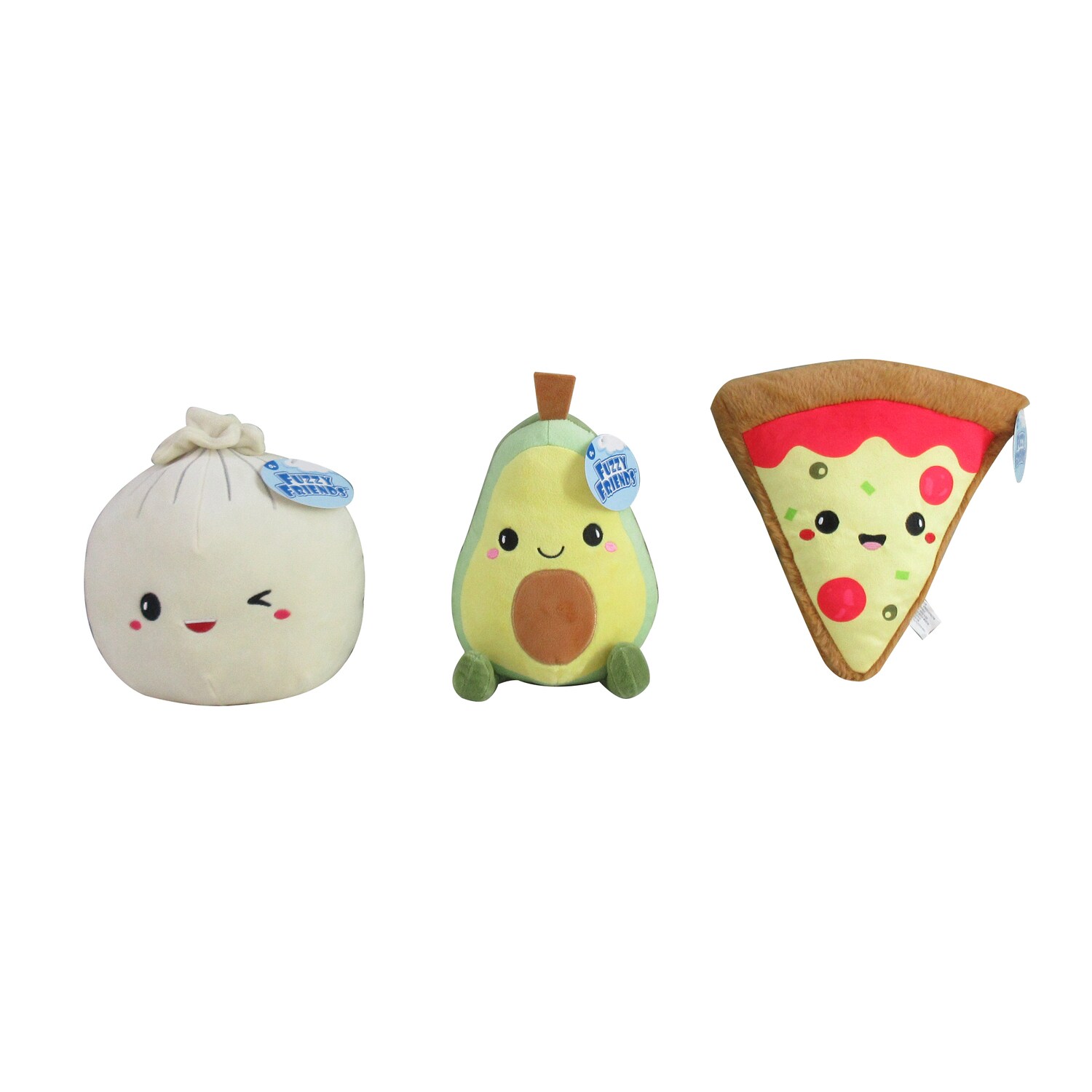 Fuzzy Friends Food Character Plush Toy, Assorted Designs. — coming to Dollar Tree Oct 30, 2026