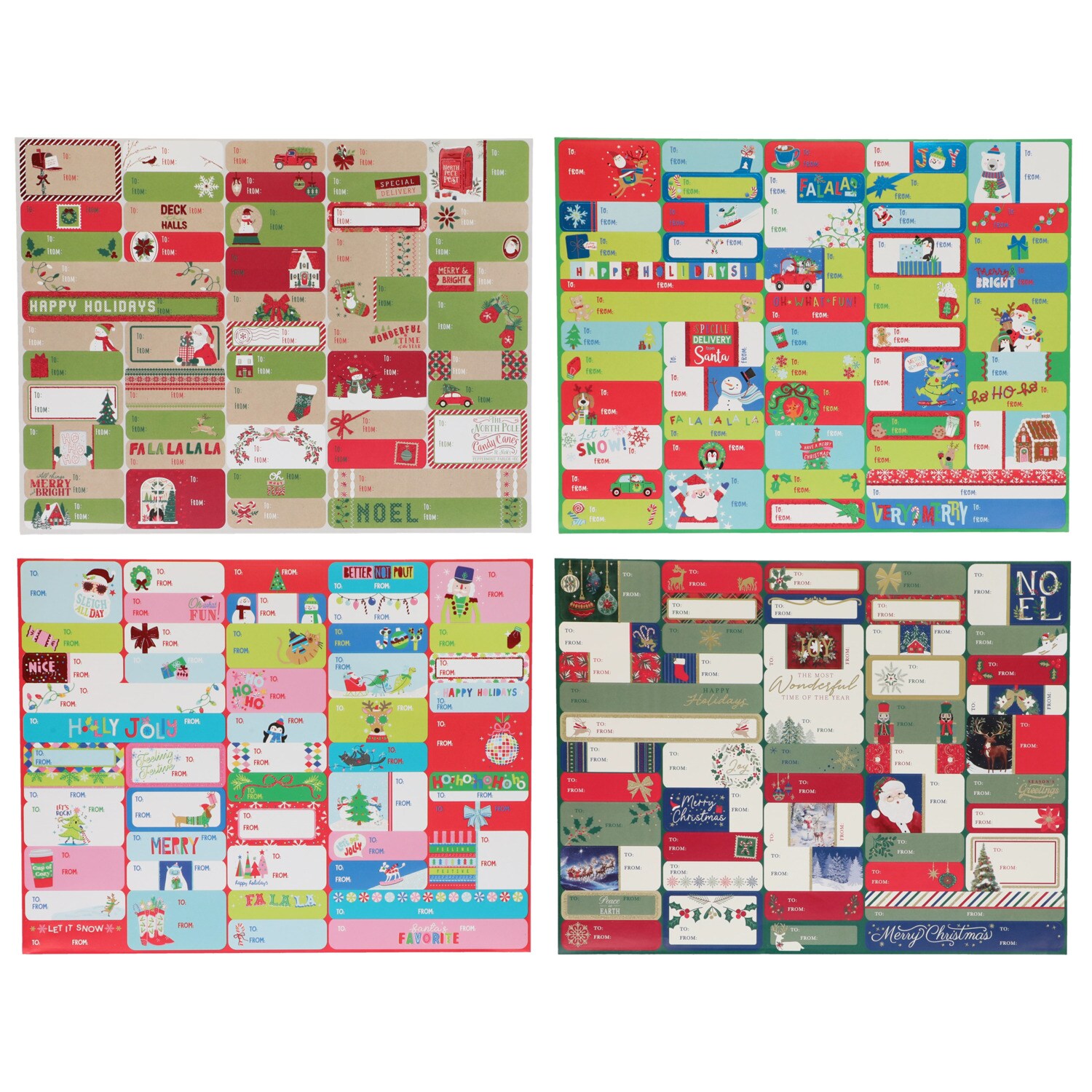 Christmas House Self-adhesive Gift Tags, Assorted Styles, 100-pc Pack. — coming to Dollar Tree Sep 18, 2026