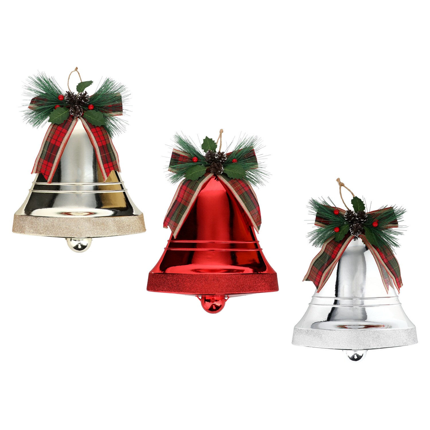 Christmas Hanging Bell, Assorted Colors — coming to Dollar Tree Sep 9, 2026