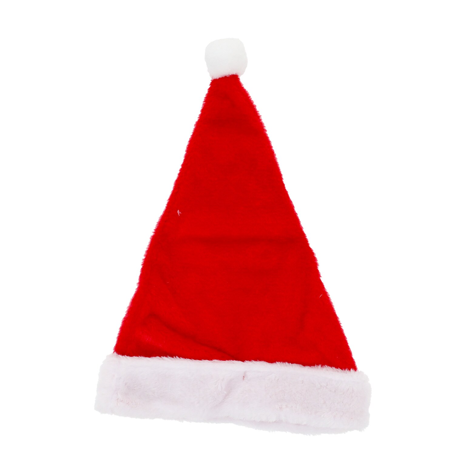Christmas House Plush Santa Hat, 1-ct. — coming to Dollar Tree Sep 29, 2026