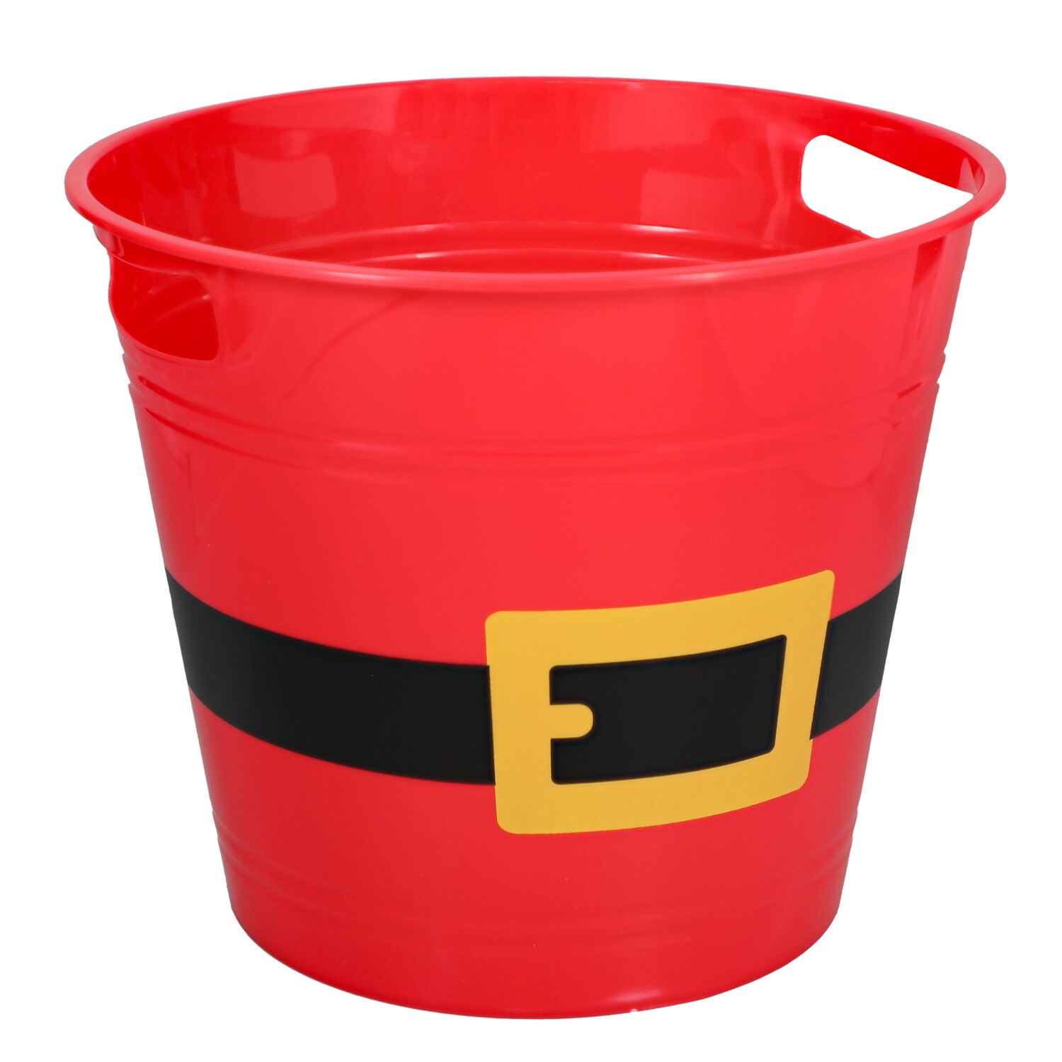 Red Santa Belt Bucket. — coming to Dollar Tree Sep 16, 2026