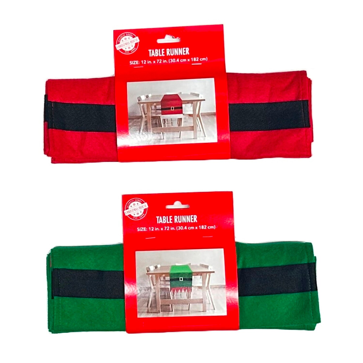 Christmas House Table Runner, Assorted Colors. — coming to Dollar Tree Sep 16, 2026