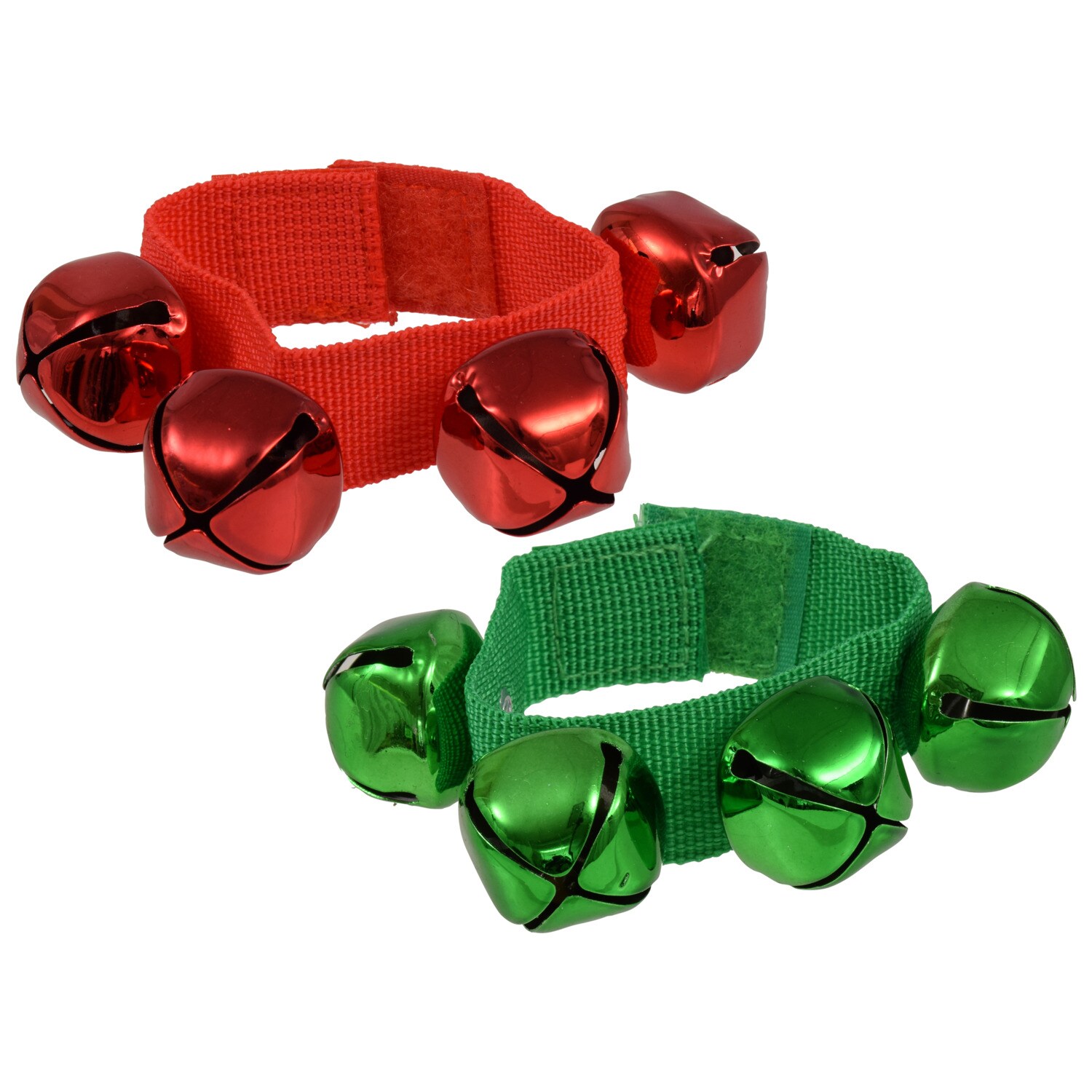 Christmas House Adjustable Velcro Bracelet With Jingle Bells, Assorted Colors, 1-ct. — coming to Dollar Tree Sep 16, 2026