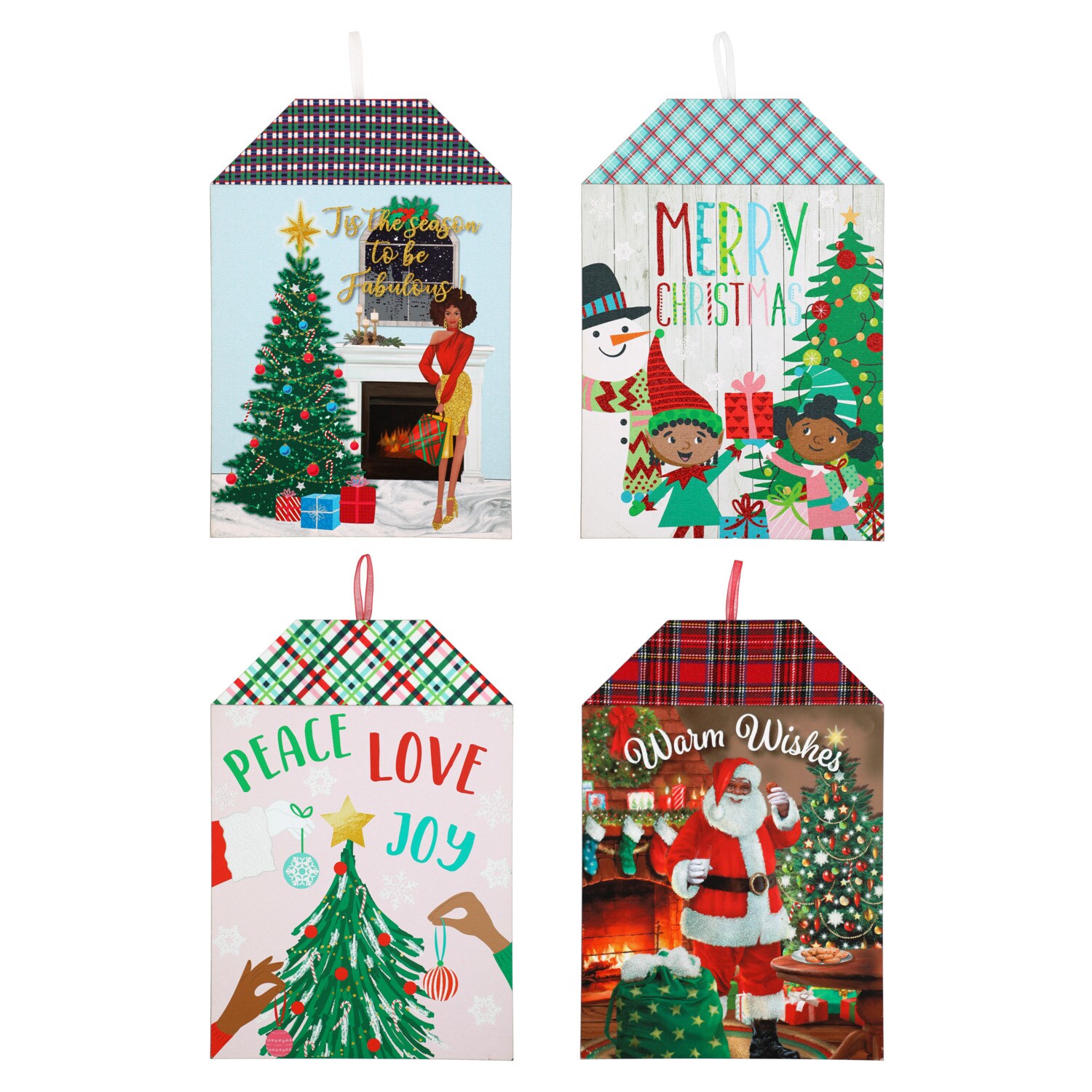 Christmas-themed Tag Wall Sign, Assorted Designs — coming to Dollar Tree Sep 16, 2026
