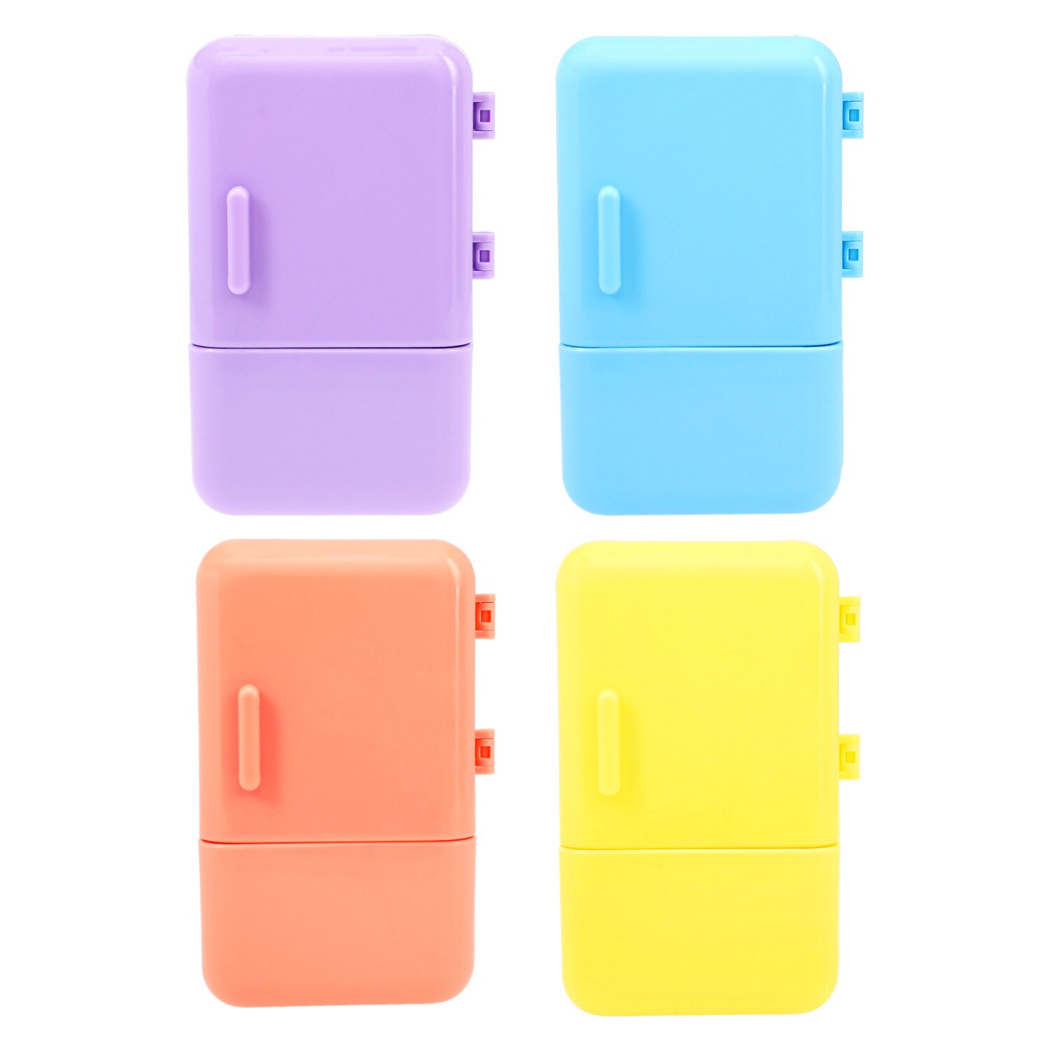 Fridge-shaped Pencil Holder, Assorted Colors. — coming to Dollar Tree Aug 21, 2026