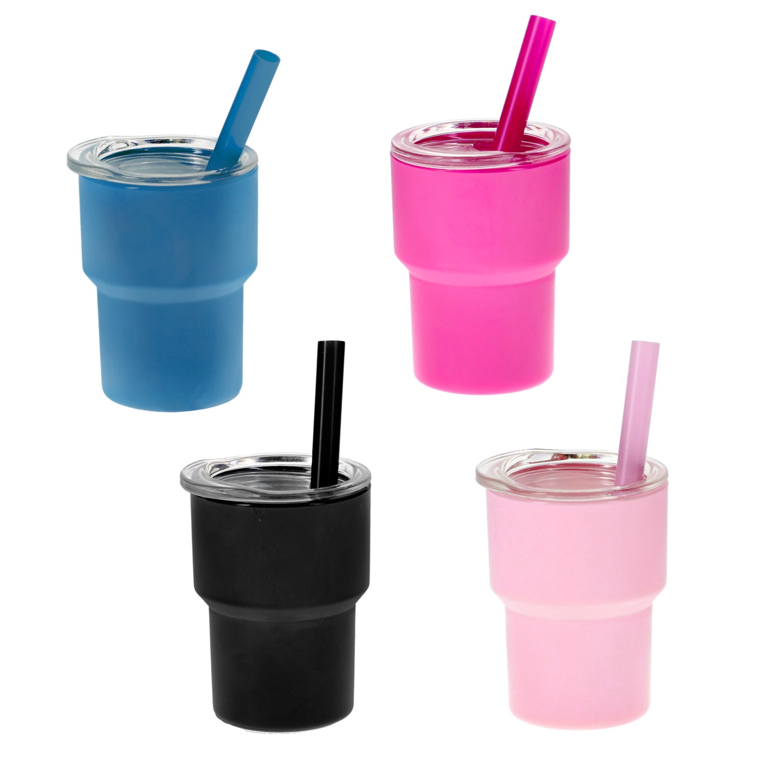 Mini Tumbler With Straw, Assorted Colors — coming to Dollar Tree Sep 18, 2026