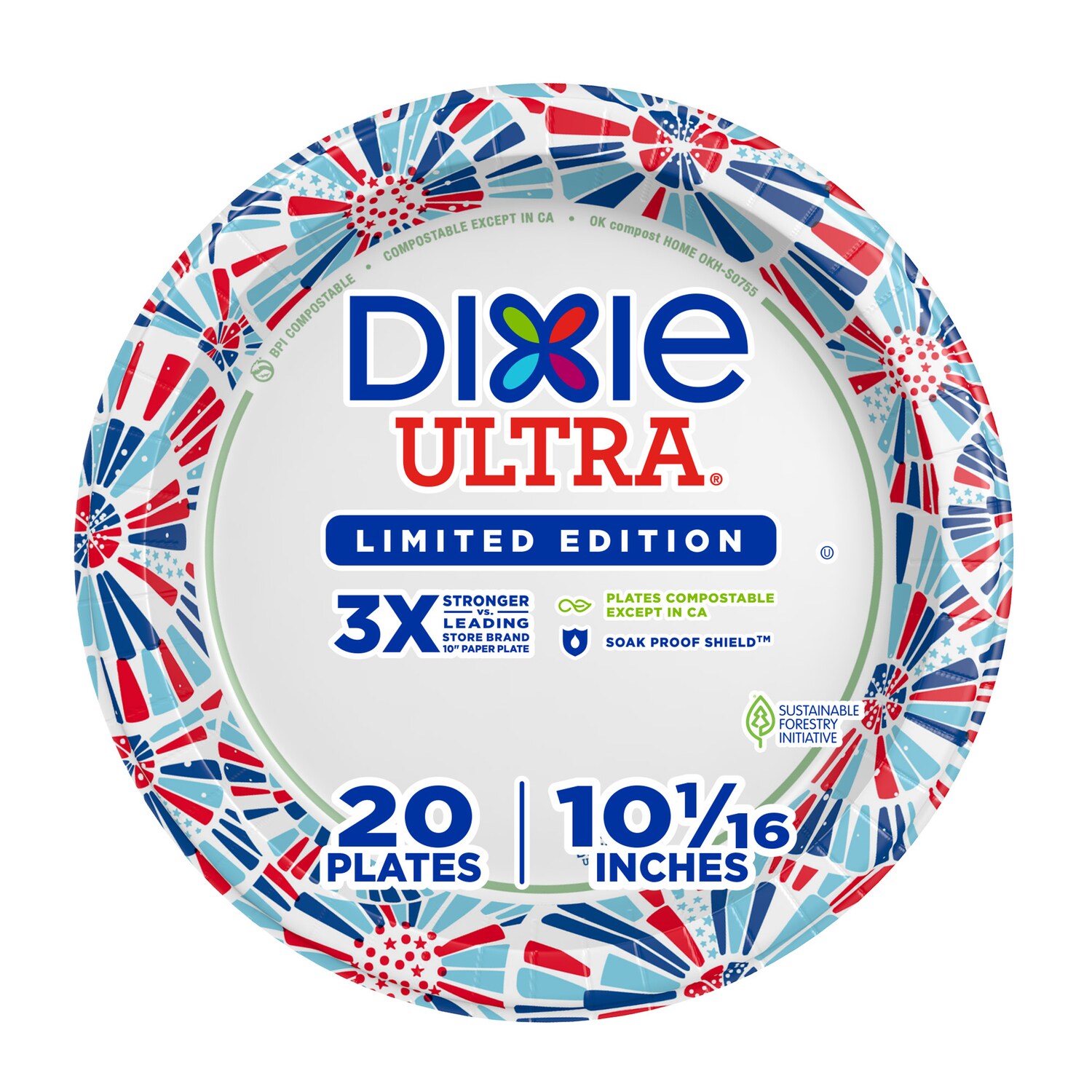 Dixie Ultra Paper Plate, 20-pc Pack — coming to Dollar Tree Sep 19, 2026