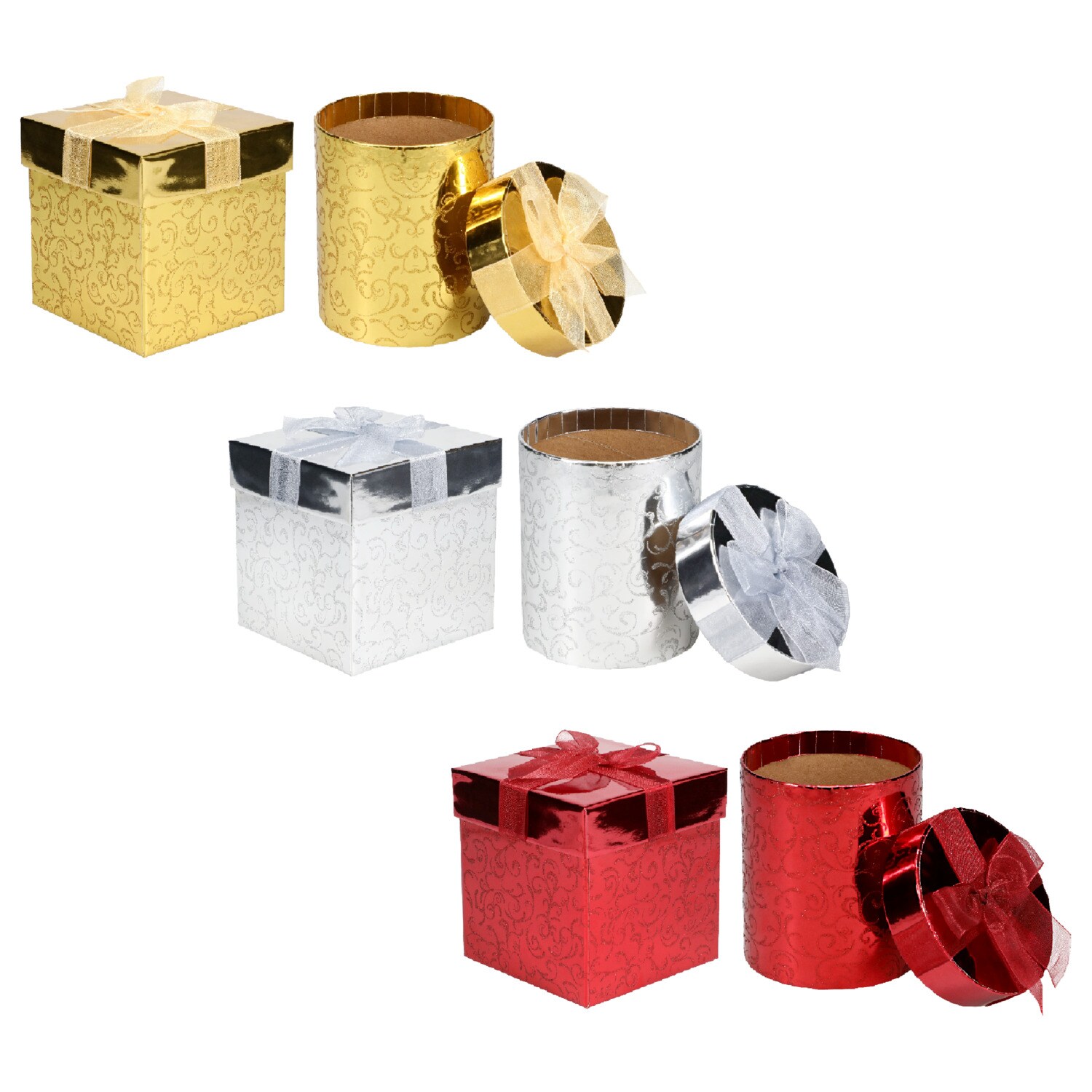 Glitter Gift Box, Assorted Shapes And Colors, 2-pc Pack — coming to Dollar Tree Oct 28, 2026