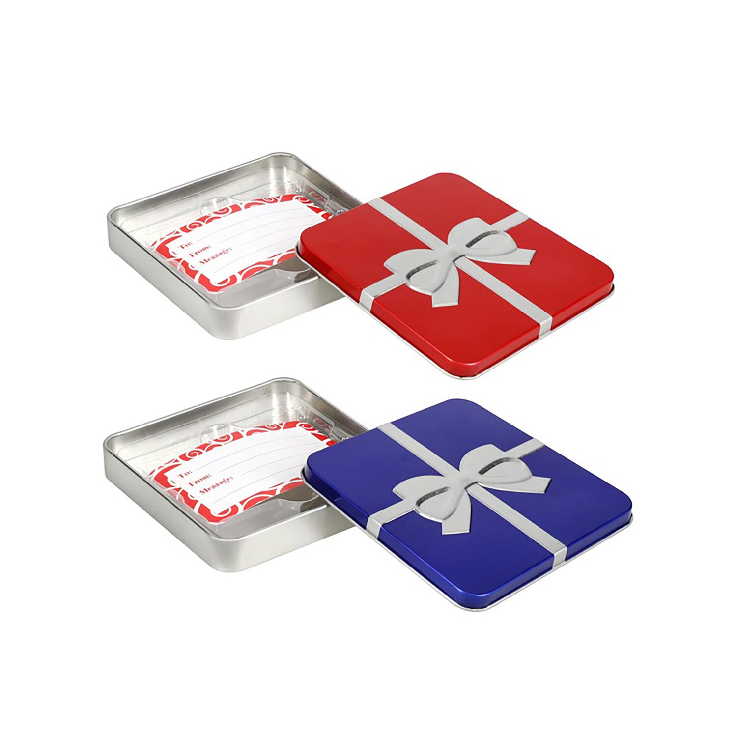 Metal Embossed Gift Card Holder, Assorted Colors — coming to Dollar Tree Sep 1, 2026