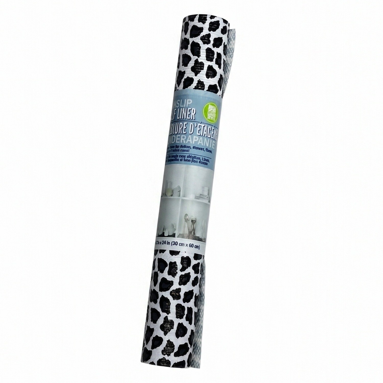 Leopard Print 12x24 Vinyl Shelf Liner — coming to Dollar Tree Aug 26, 2026
