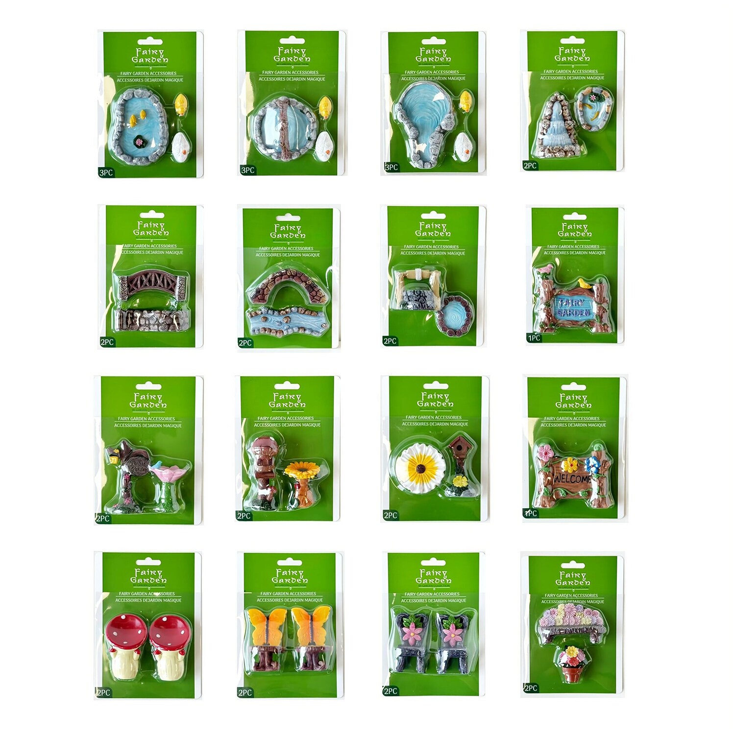 Mini Fairy Garden Decor, Assorted Designs — coming to Dollar Tree Nov 18, 2026