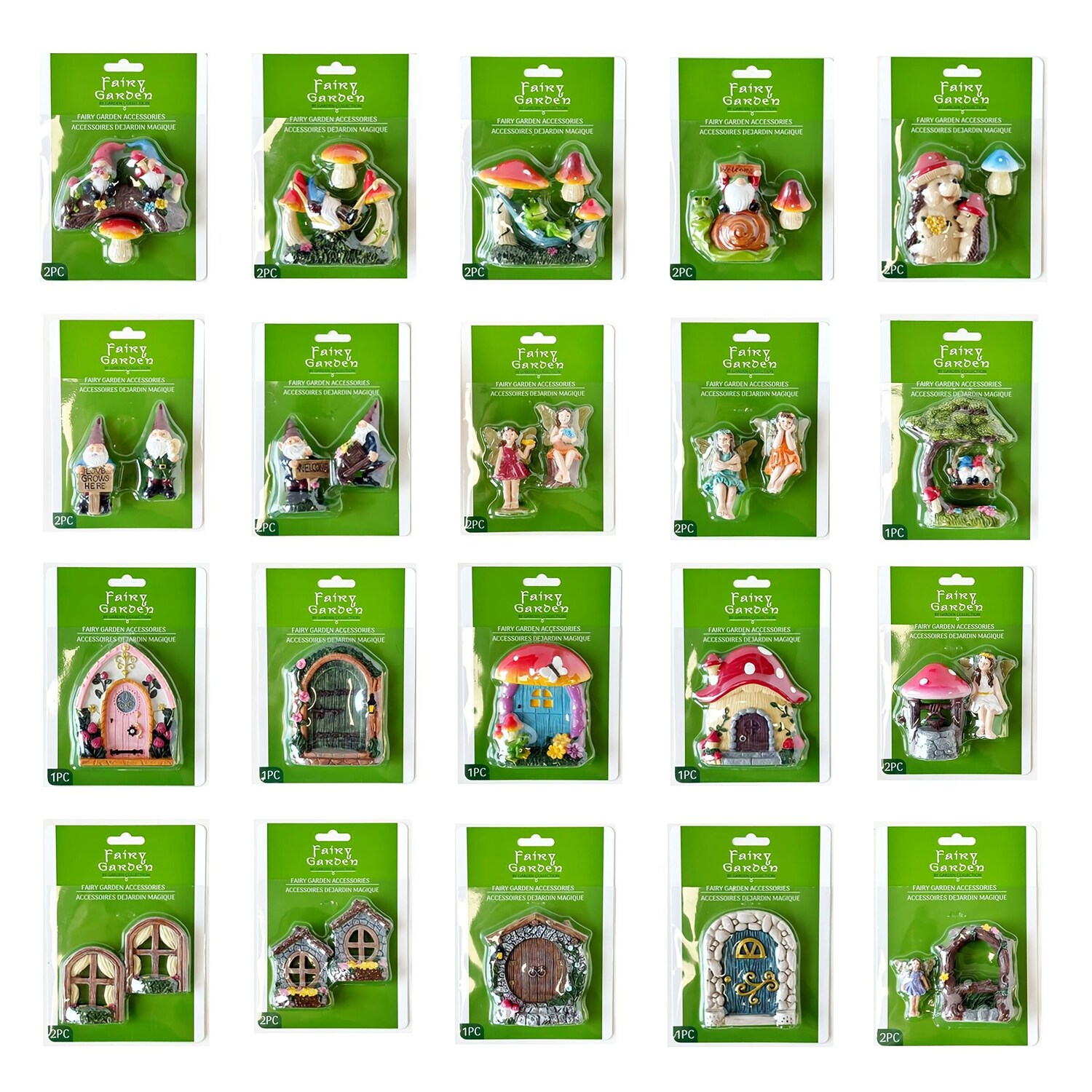Fairy Garden Mini Garden Decor, Assorted Designs, 1-pc And 2-pc Packs. — coming to Dollar Tree Nov 18, 2026