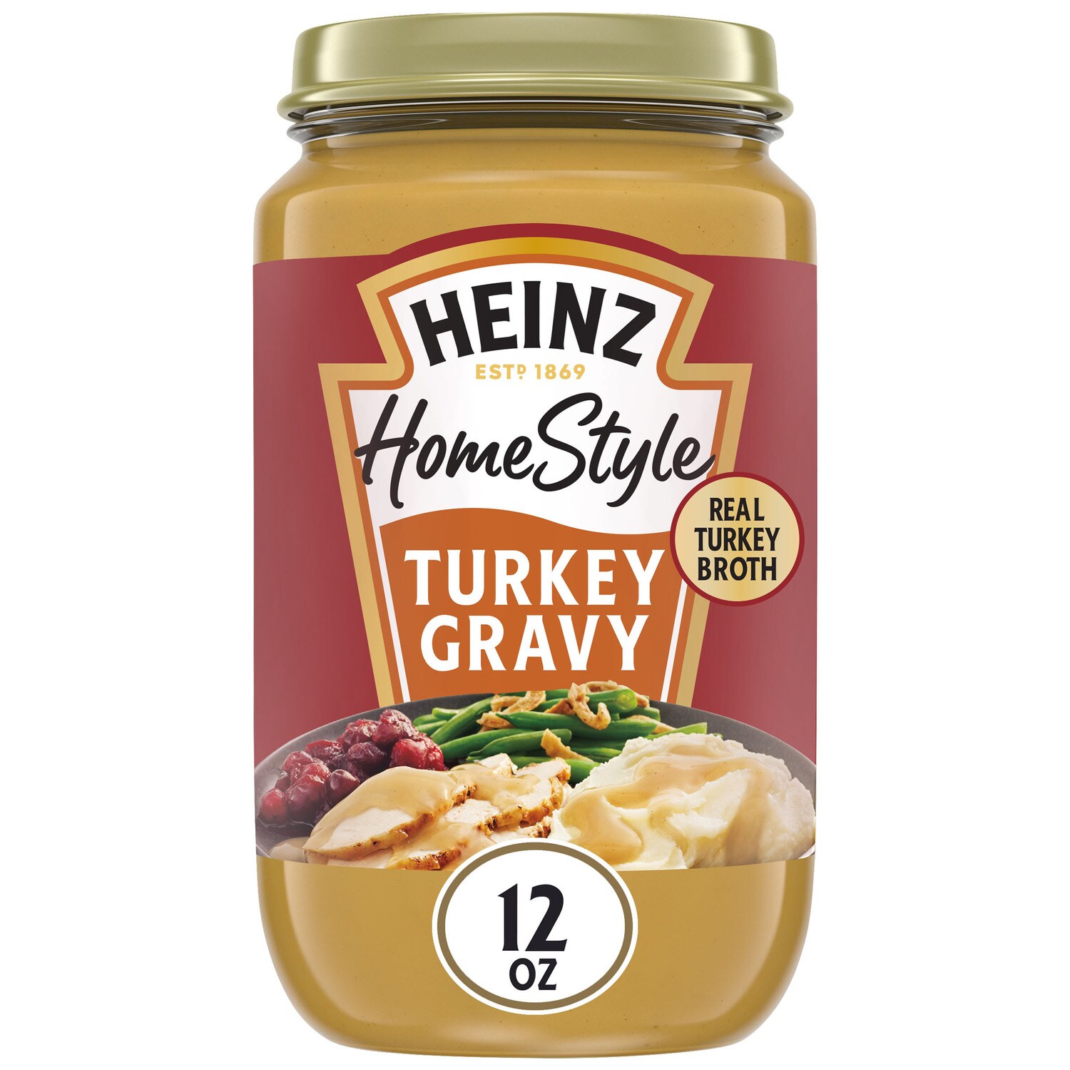 Heinz HomeStyle Turkey Gravy, 12 oz Jar — coming to Dollar Tree Sep 5, 2026