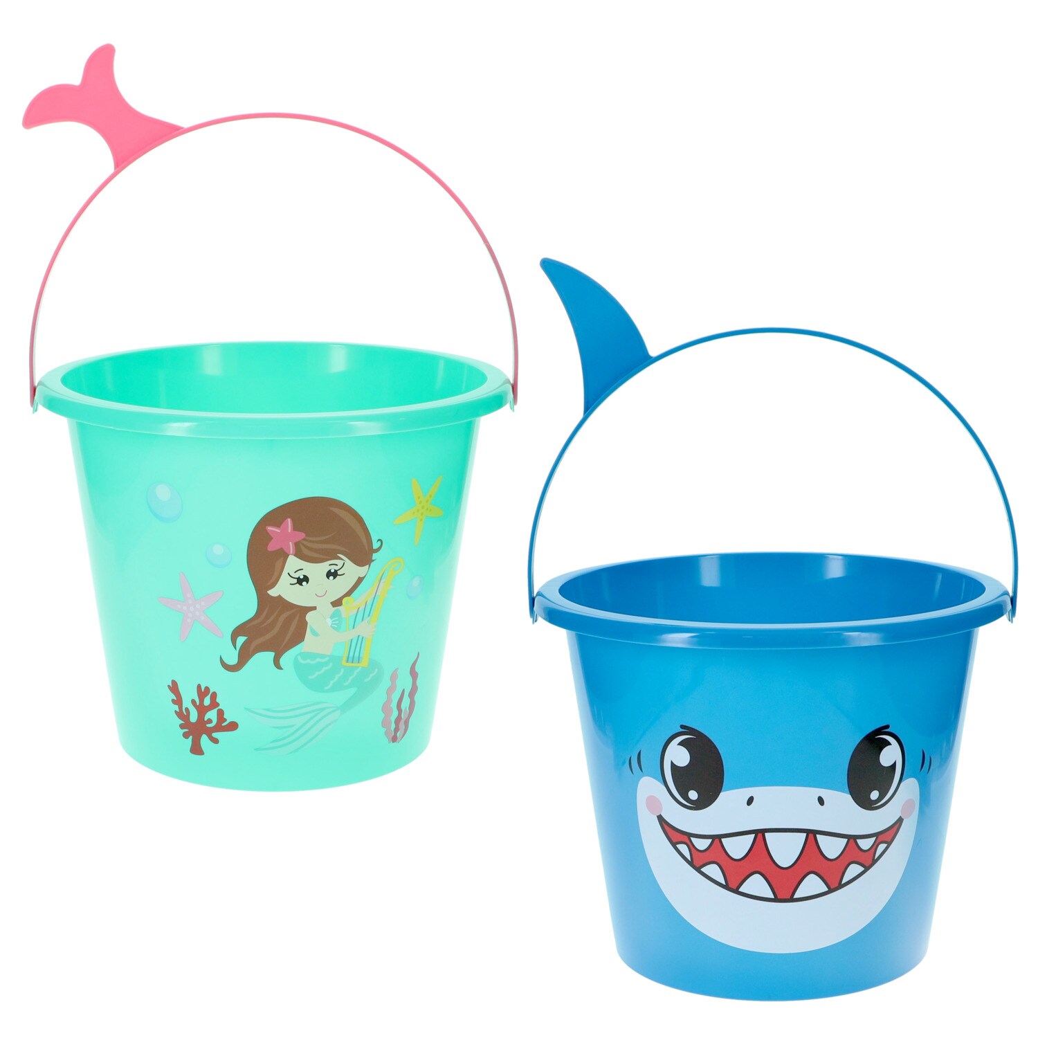 Kid's Beach Bucket With Handle, Assorted Designs, 1-ct. — coming to Dollar Tree Jan 13, 2027