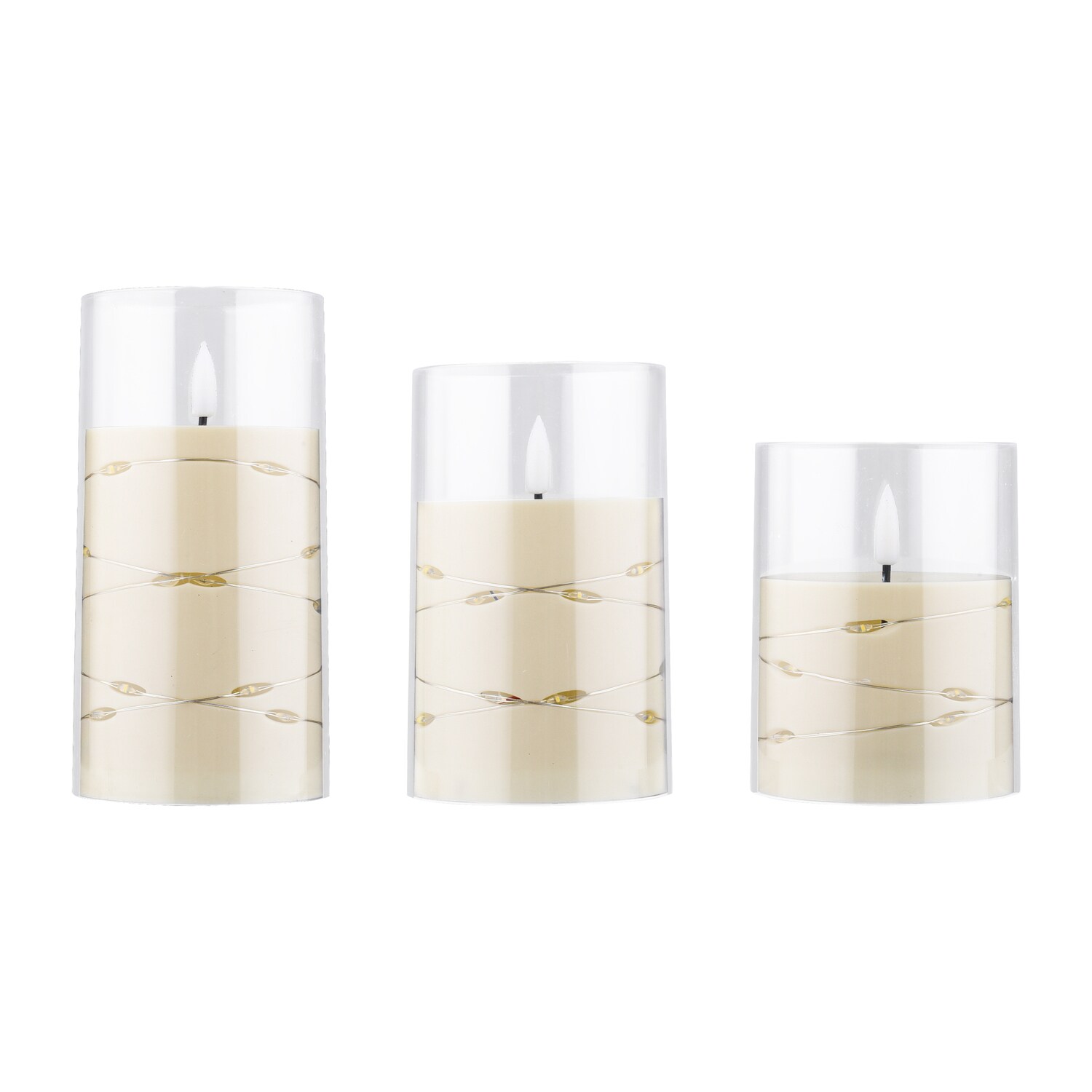LED String Light And Candle, Assorted Sizes, 3-pc Pack — coming to Dollar Tree Sep 23, 2026