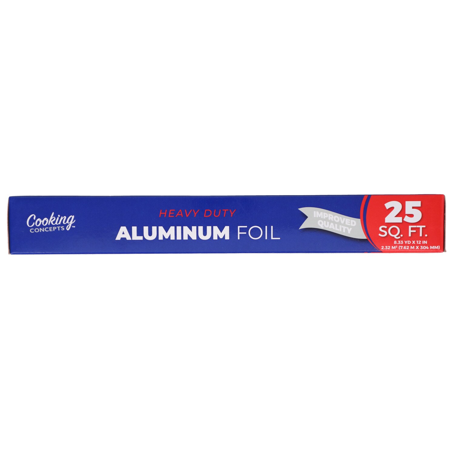 Cooking Concepts 25 Square Feet Heavy Duty Foil Wrap, 1-ct. — coming to Dollar Tree Aug 24, 2026