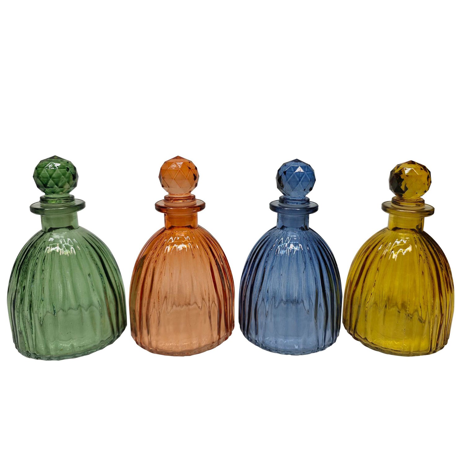 Decorative Glass Bottle, Assorted Colors, 1-ct. — coming to Dollar Tree Nov 20, 2026