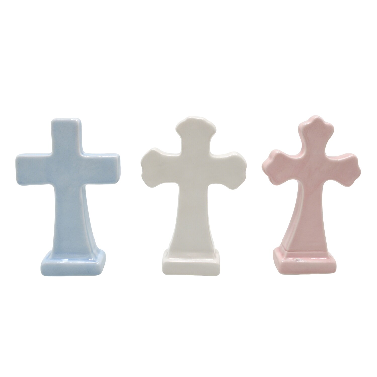 Ceramic Cross Decor, Assorted Colors — coming to Dollar Tree Nov 20, 2026