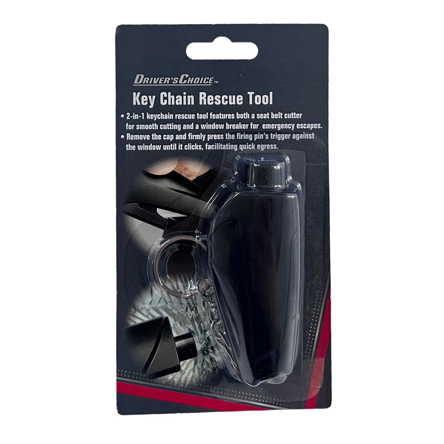 Driver's Choice Keychain Rescue Tool. — coming to Dollar Tree Oct 23, 2026