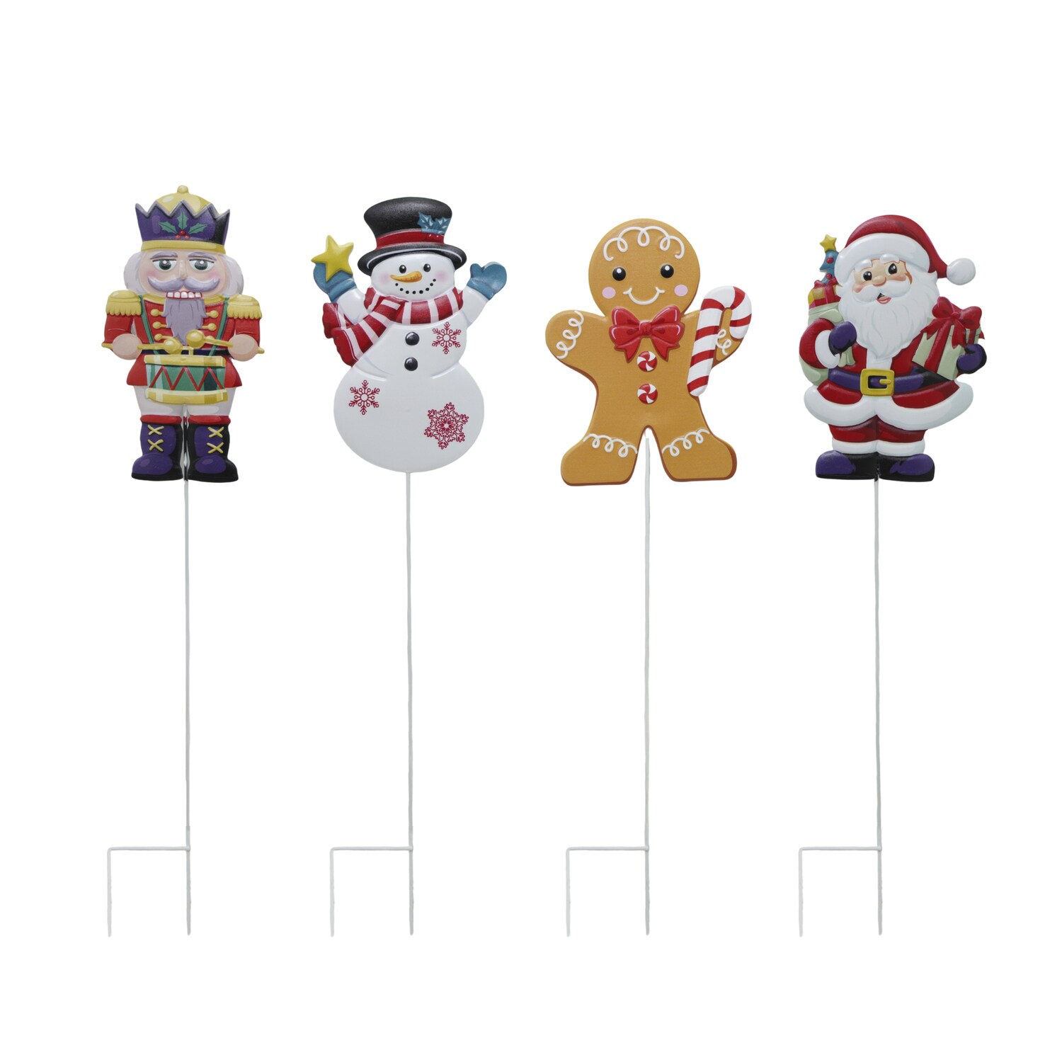 Christmas Theme Metal Yard Stake, Assorted Designs, 1-ct. — coming to Dollar Tree Sep 30, 2026