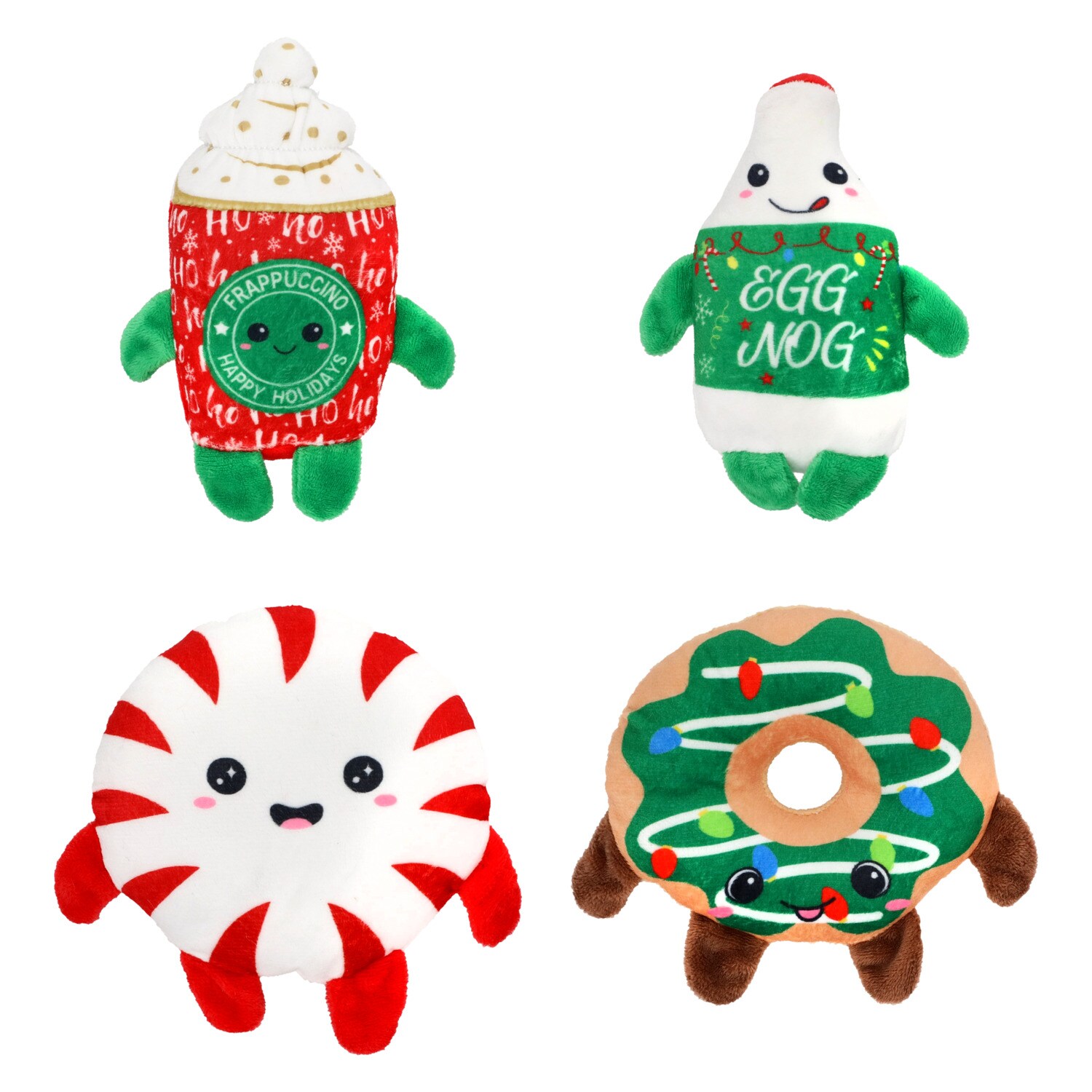 Seasonal Collection Christmas Food Plush Toy, Assorted Designs — coming to Dollar Tree Sep 18, 2026