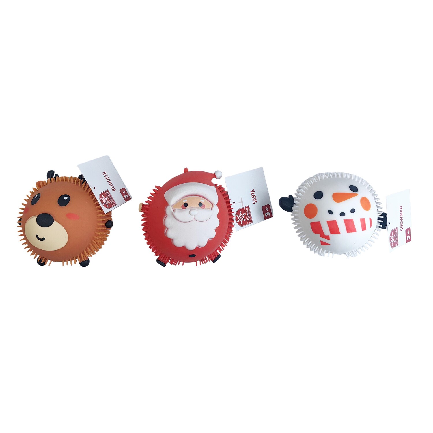 Seasonal Collection Christmas-themed Puff Ball Toy, Assorted Designs. — coming to Dollar Tree Sep 18, 2026